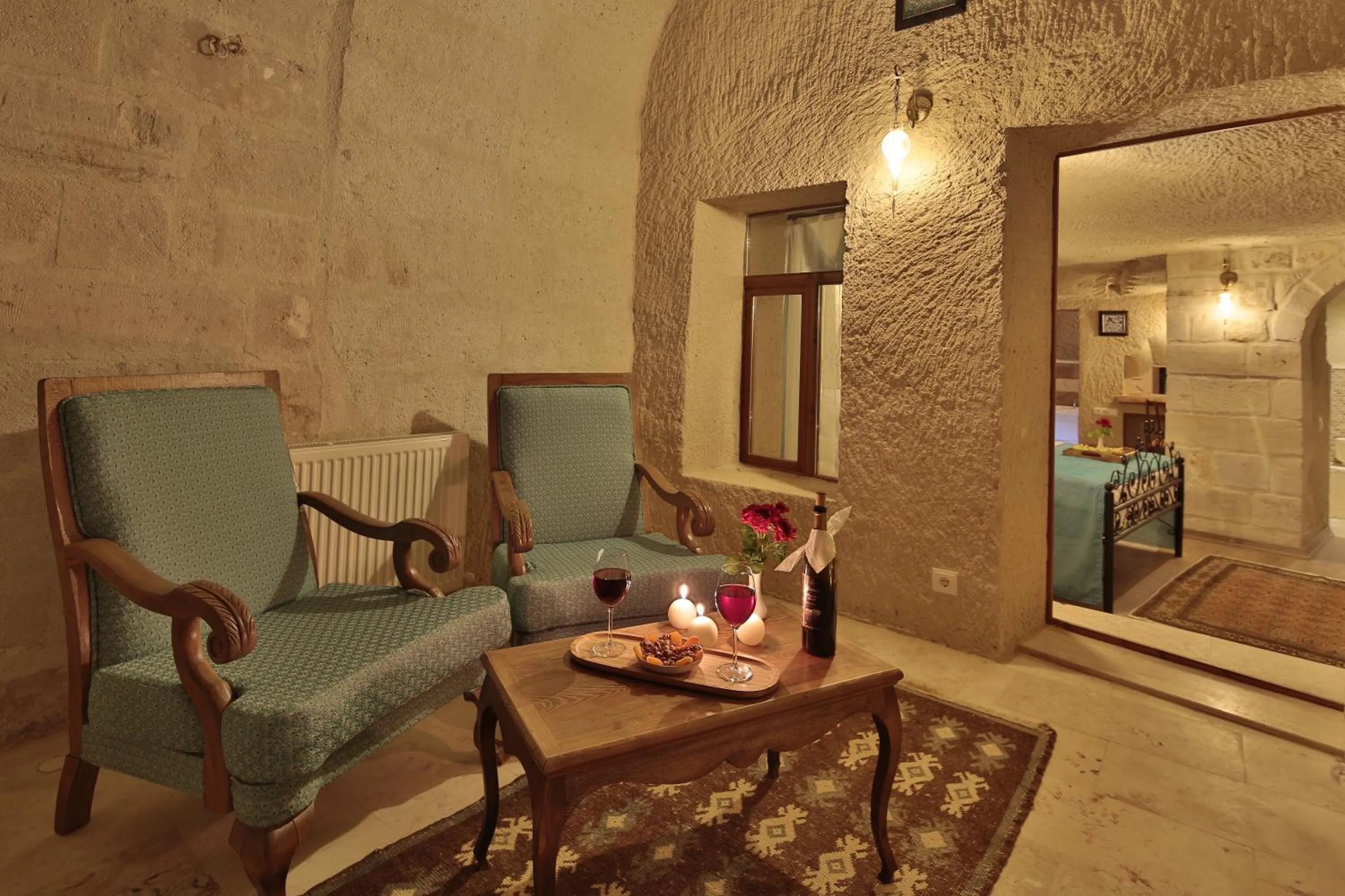 Patio in Jacob's Cave Suites - Cappadocia