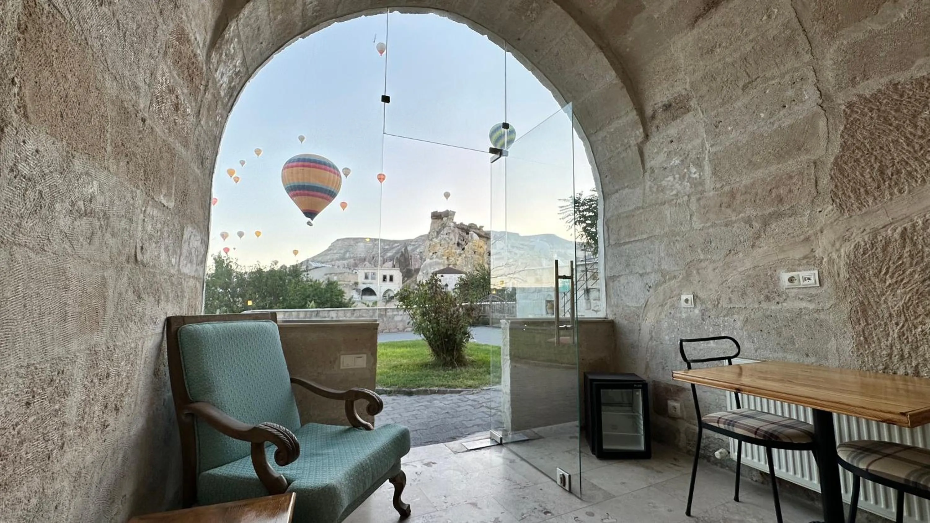 Patio in Jacob's Cave Suites - Cappadocia