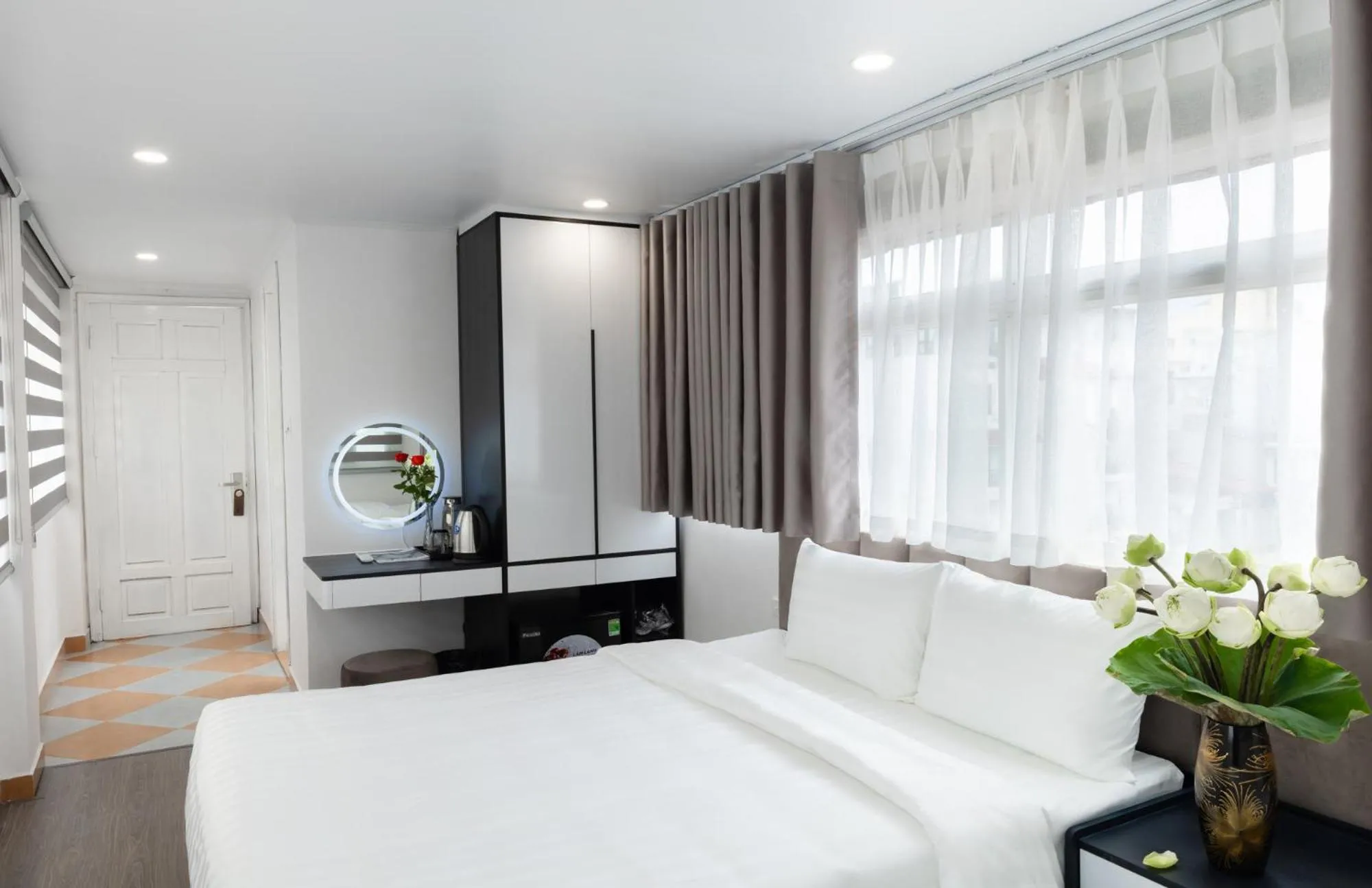 Photo of the whole room, Bed in Better Home Hanoi