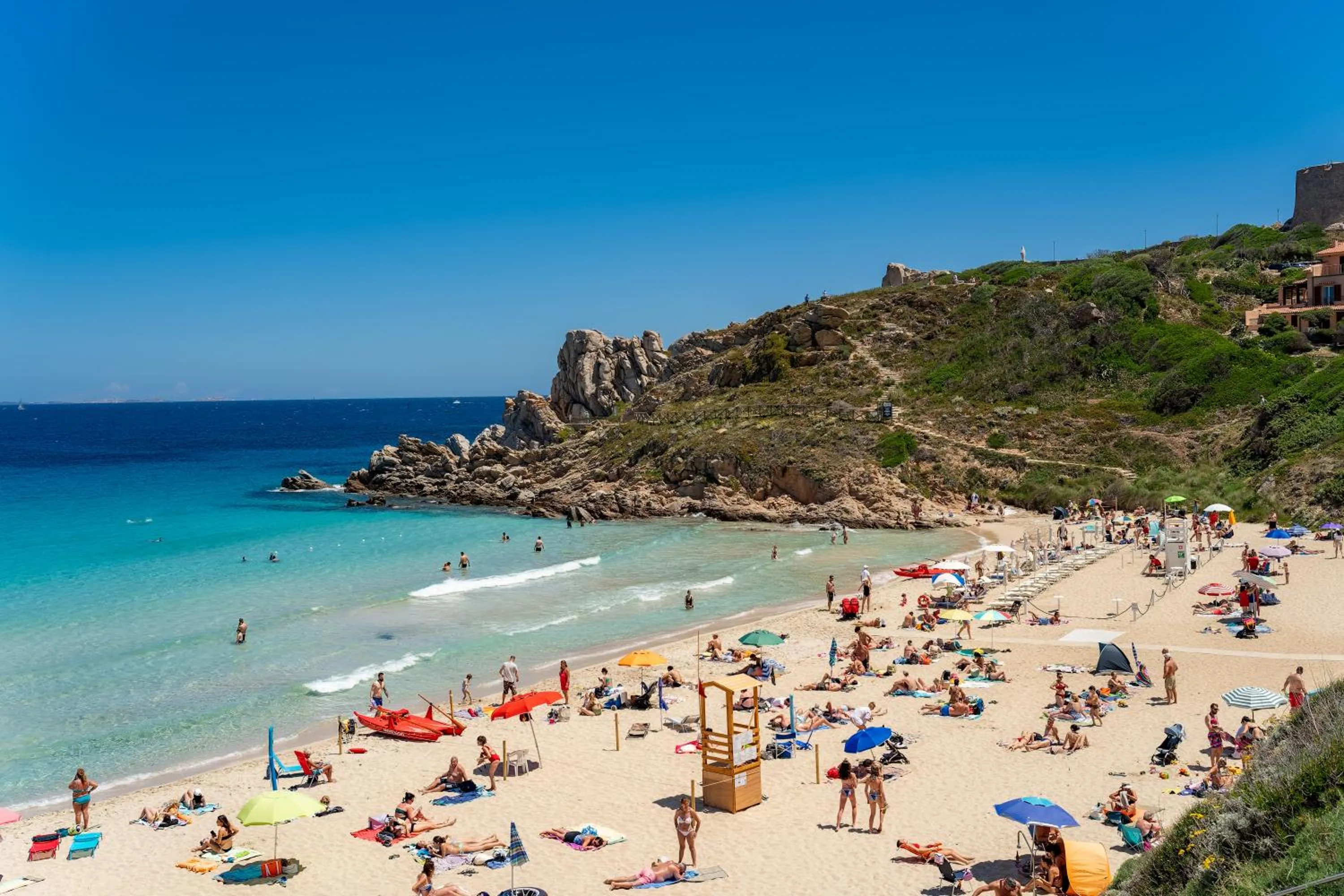 Beach in GH Diana Hotel