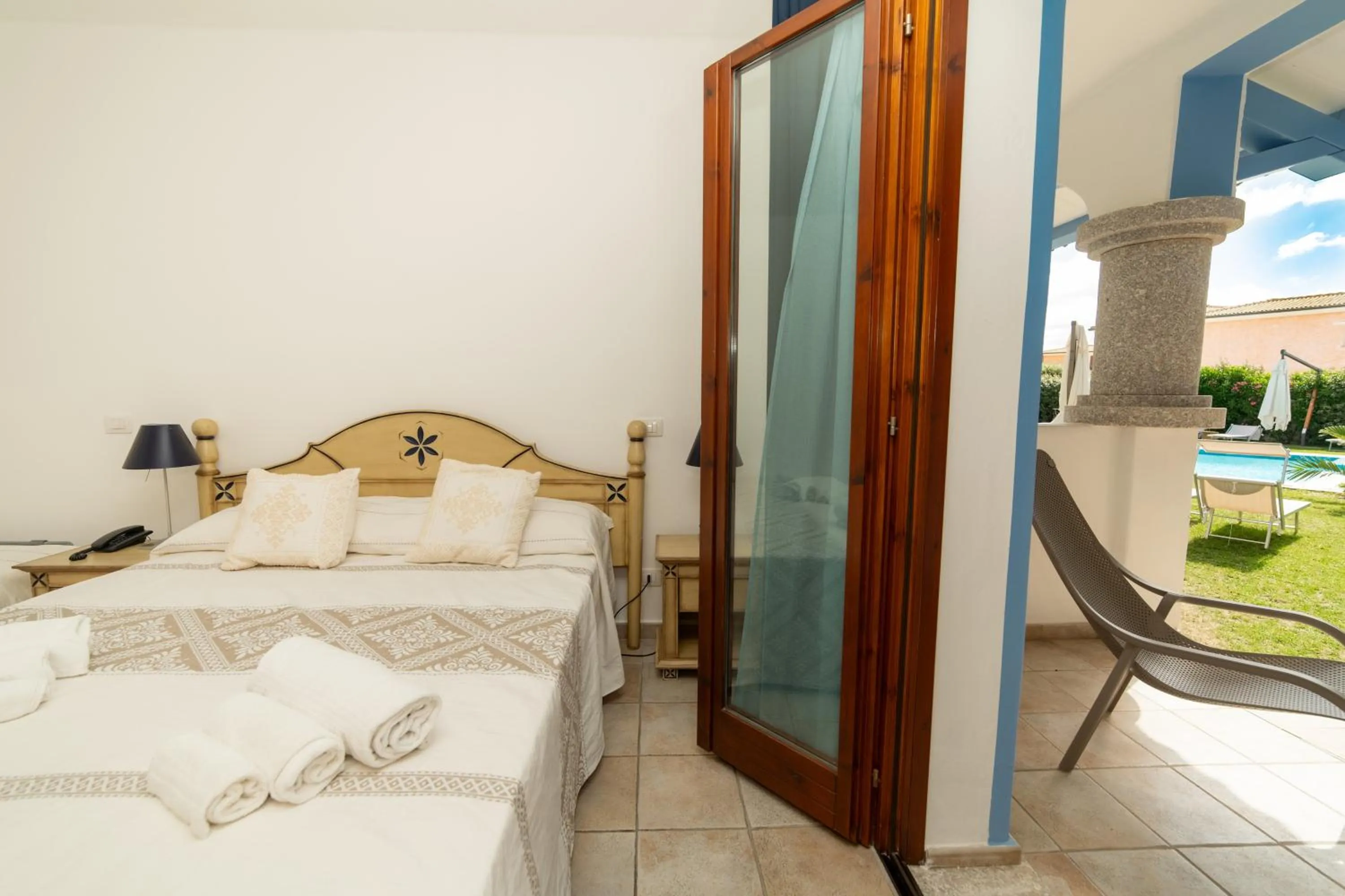 View (from property/room), Bed in GH Diana Hotel