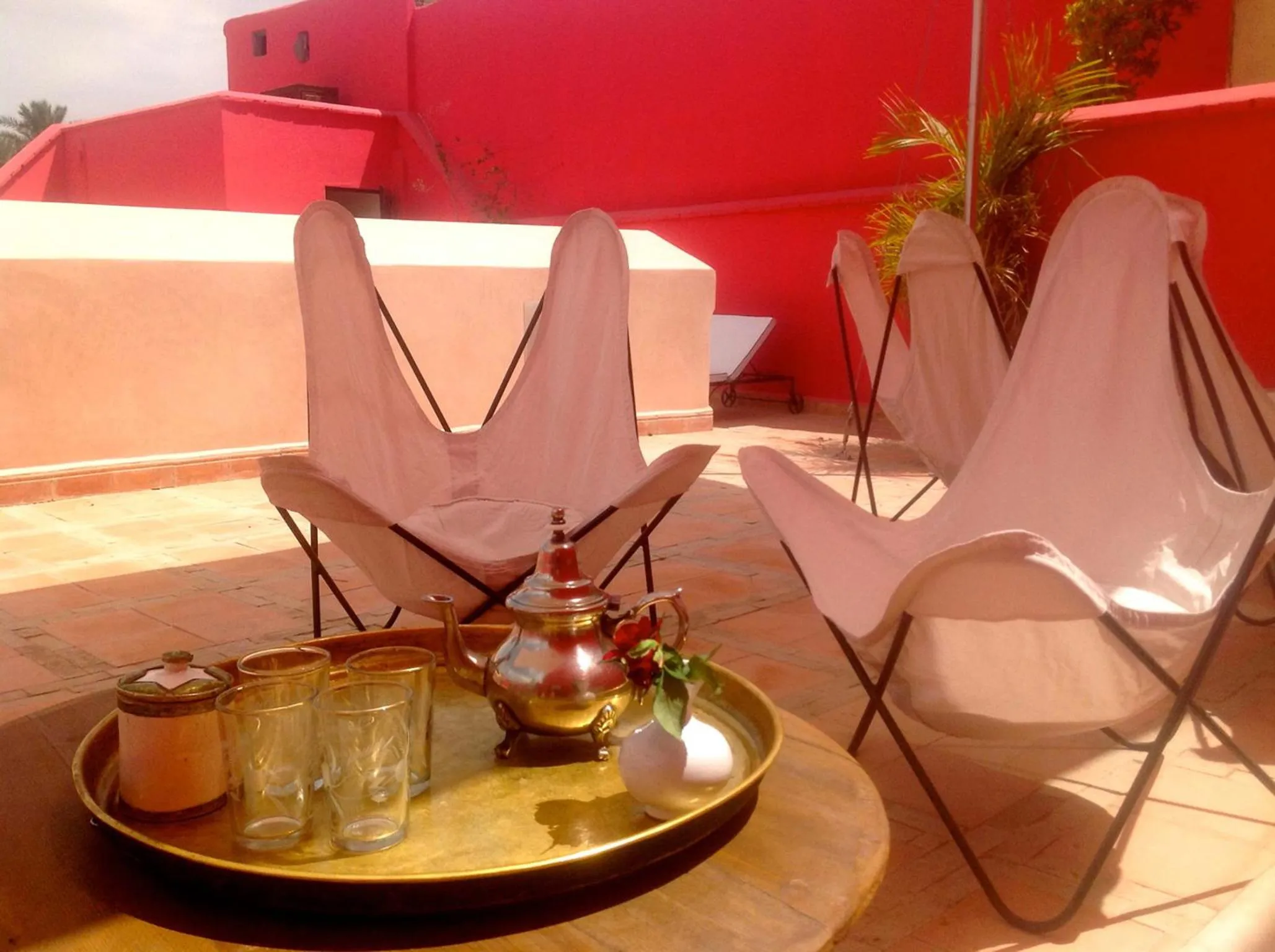BBQ facilities in Riad Porte Royale