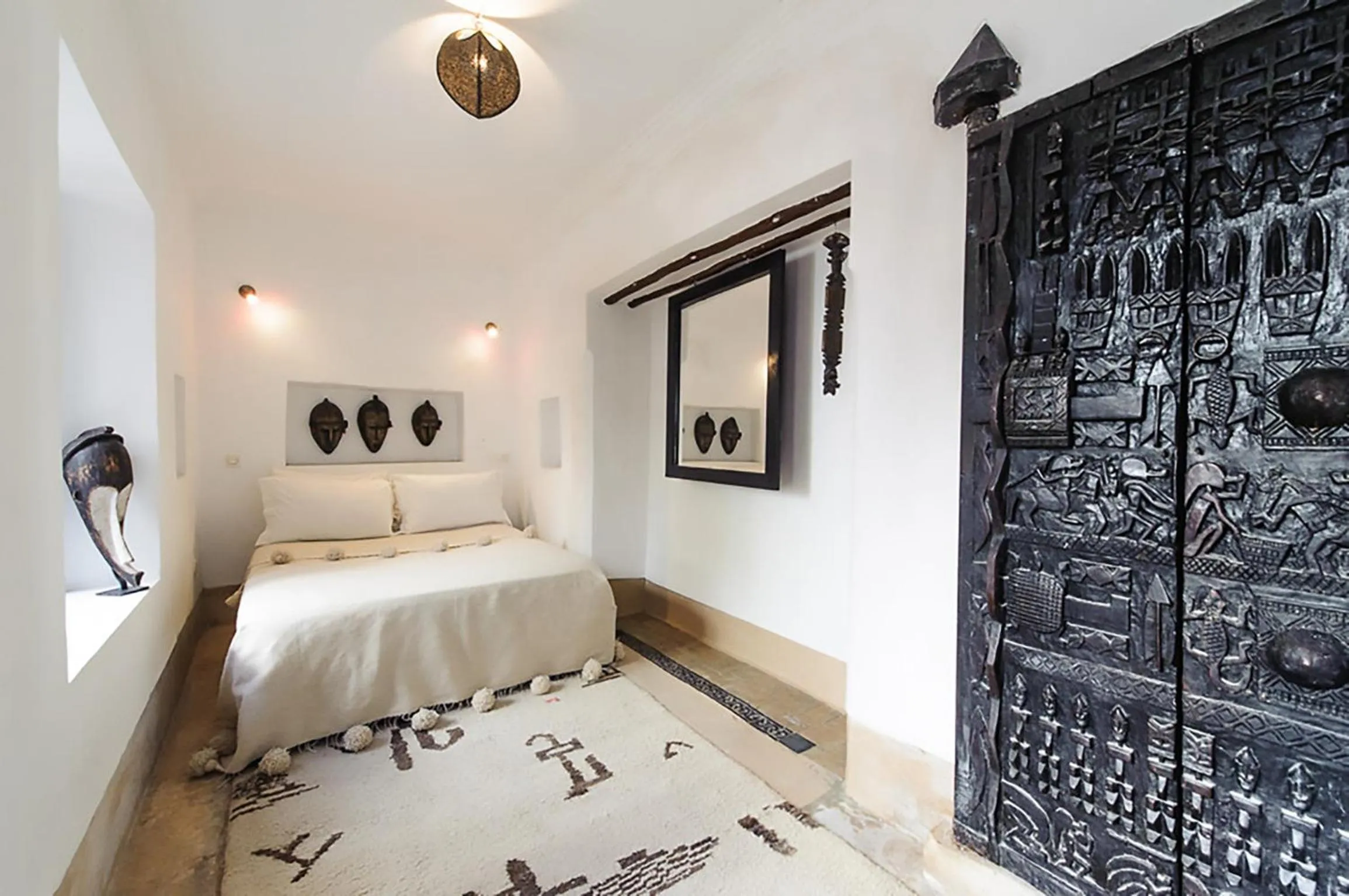 Bedroom, Bed in Riad Porte Royale