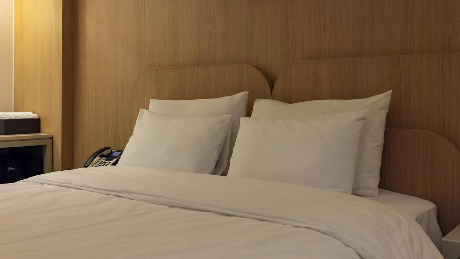 Bed in Browndot Hotel Jeonju Junghwasan