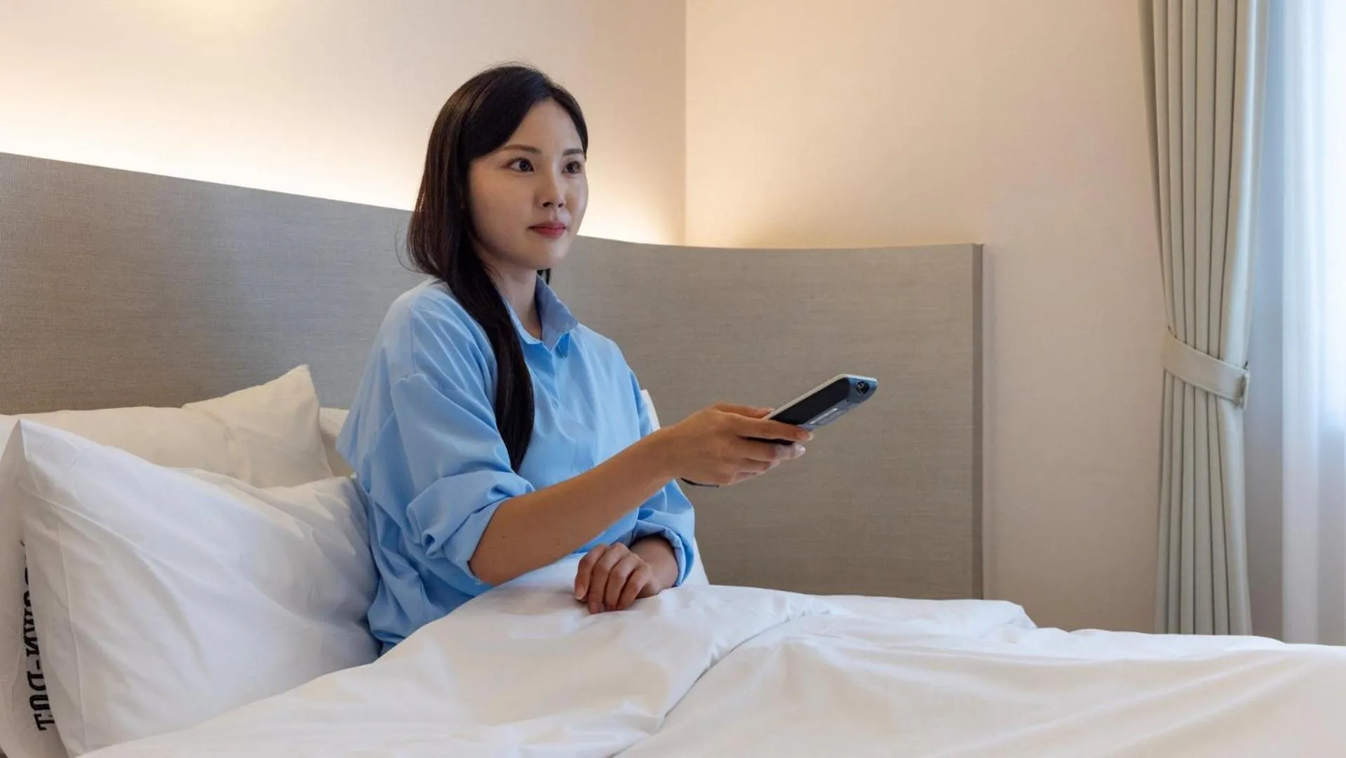 Bed in Browndot Hotel Jeonju Junghwasan