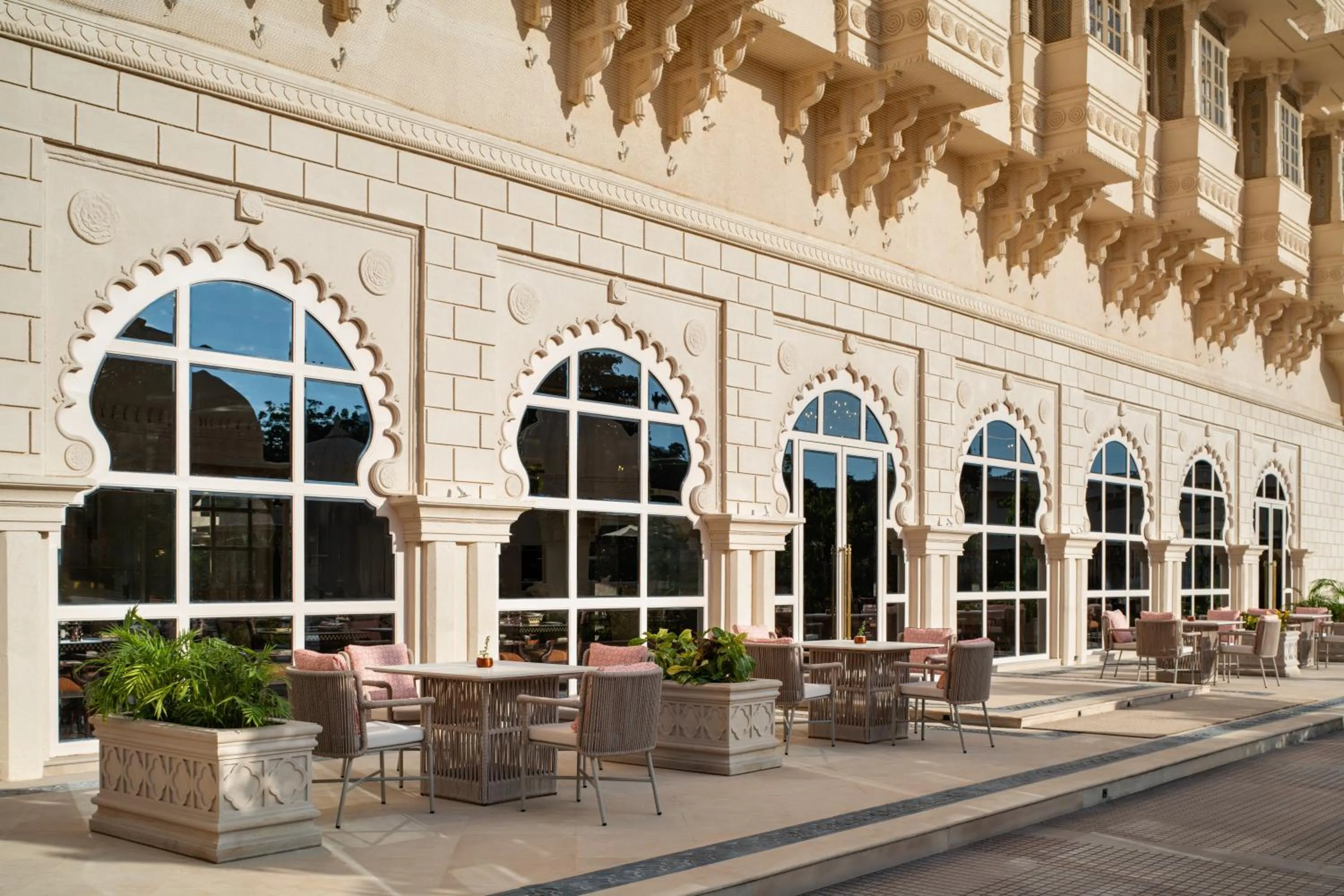 Restaurant/places to eat in Wyndham Grand Udaipur Fateh Sagar Lake - Pure Vegetarian Resort