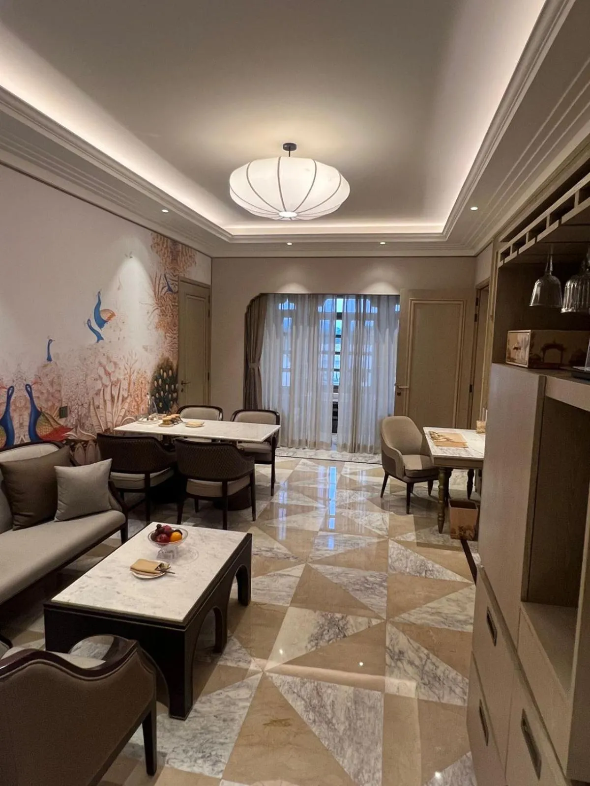 Living room in Wyndham Grand Udaipur Fateh Sagar Lake - Pure Vegetarian Resort