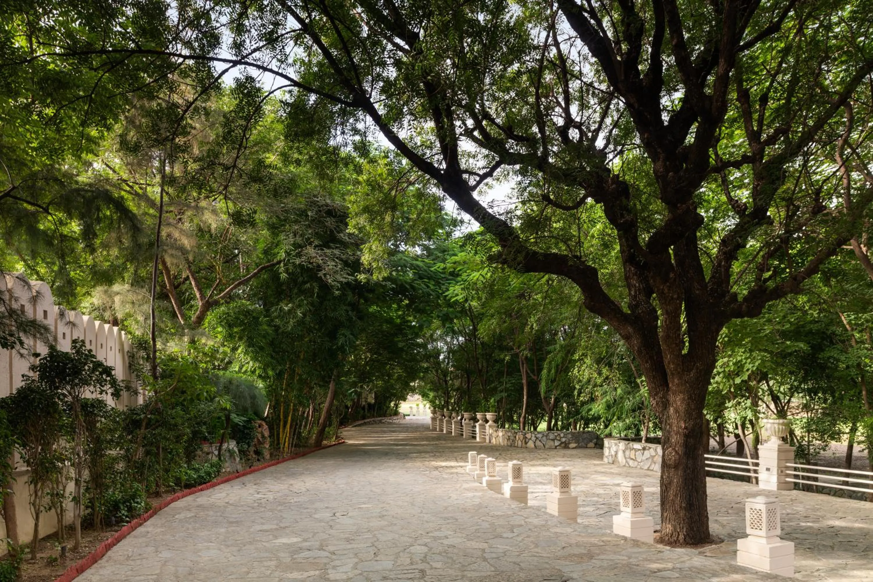 Facade/entrance in Wyndham Grand Udaipur Fateh Sagar Lake - Pure Vegetarian Resort