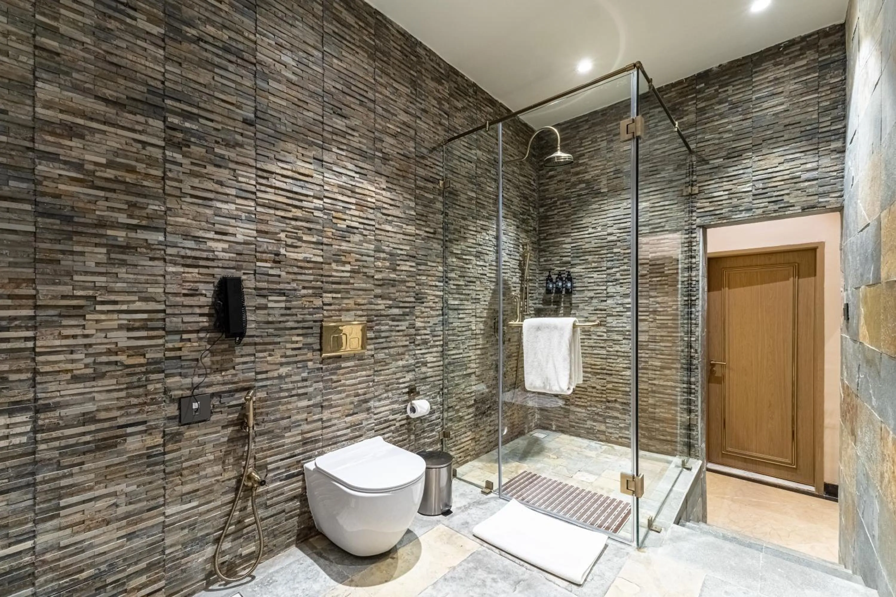 Bathroom in Wyndham Grand Udaipur Fateh Sagar Lake - Pure Vegetarian Resort