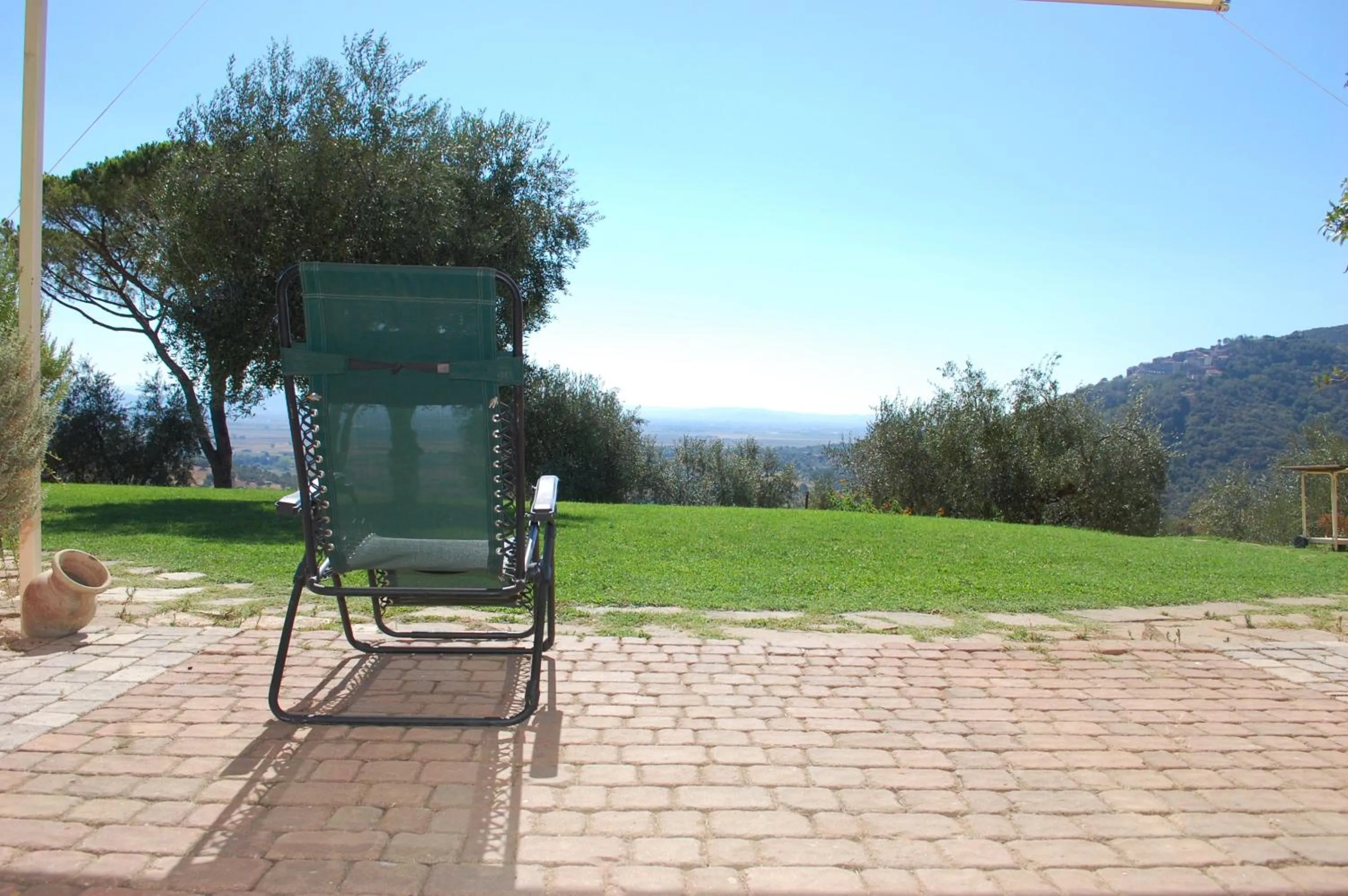 Garden view in Il Pino