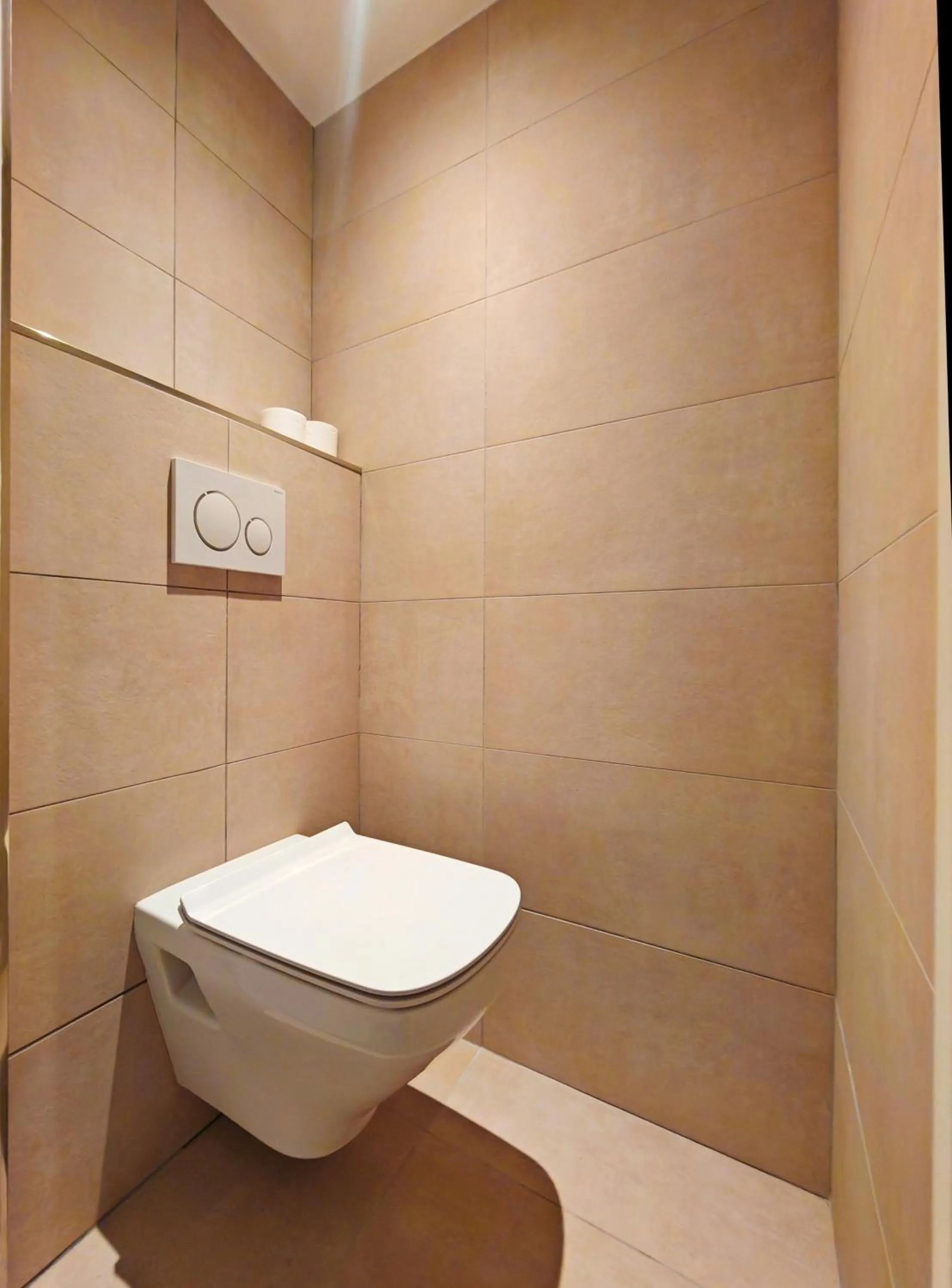 Toilet in Hôtel & Appartements Monsigny