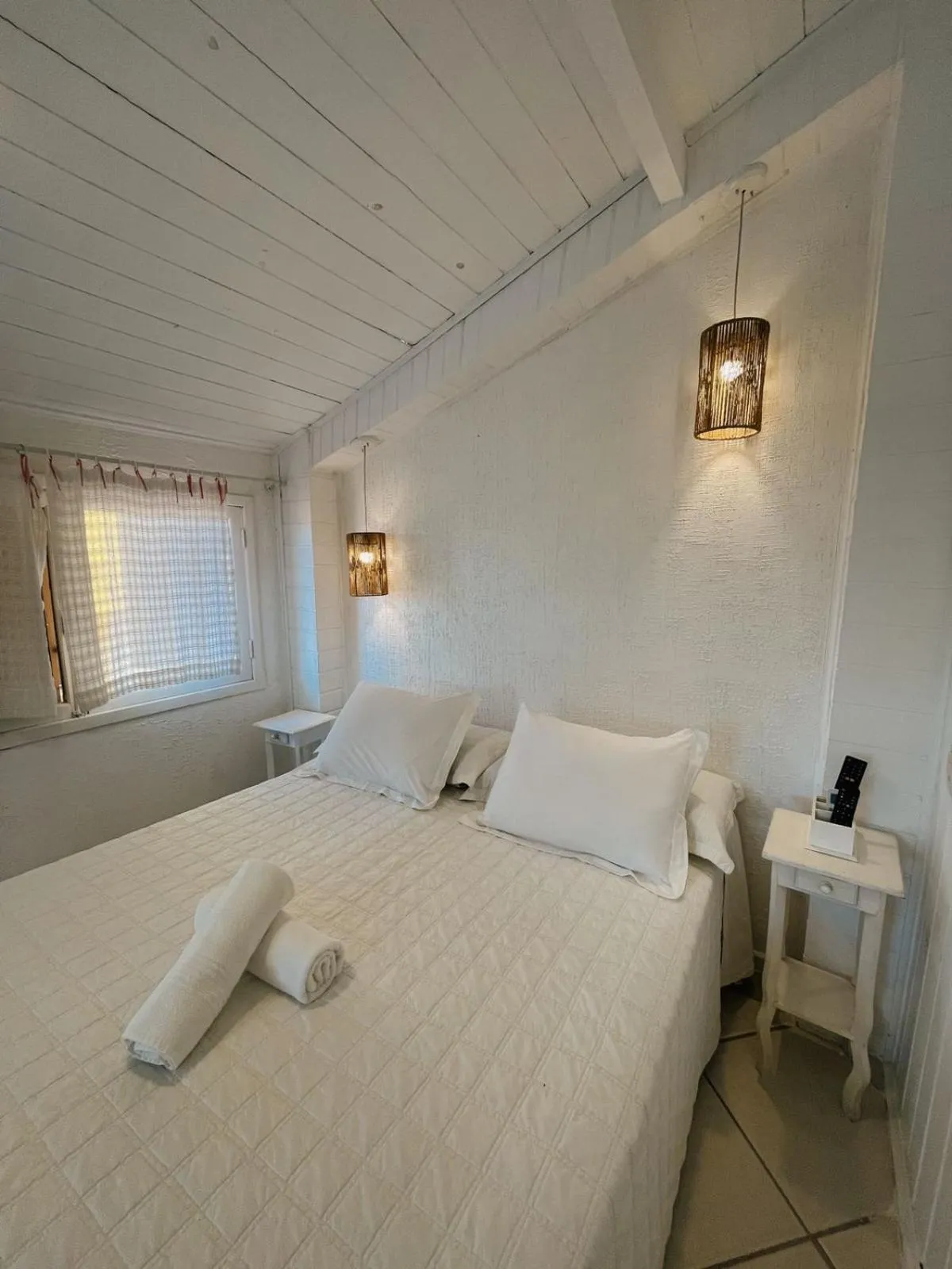 Bed in Hotel Pousada 7 Mares