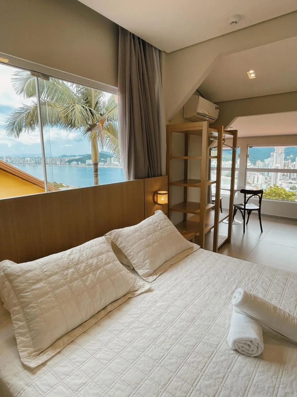 Bed in Hotel Pousada 7 Mares