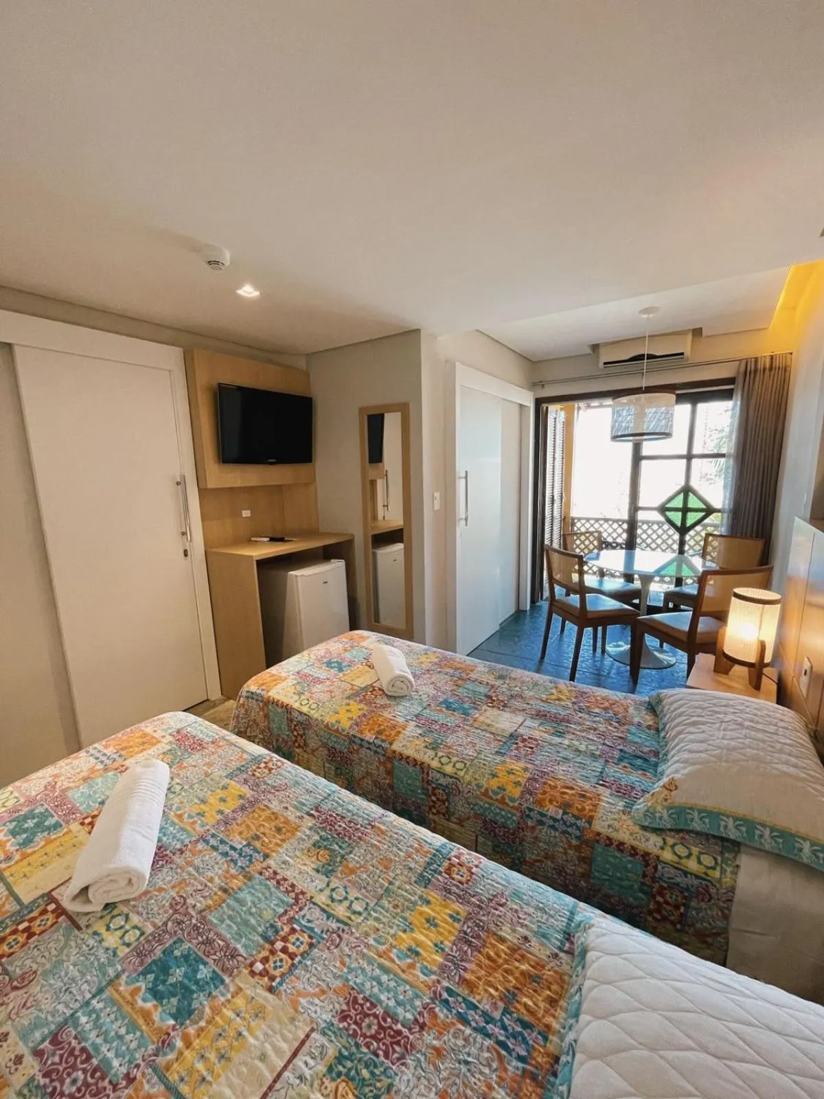 Bed in Hotel Pousada 7 Mares