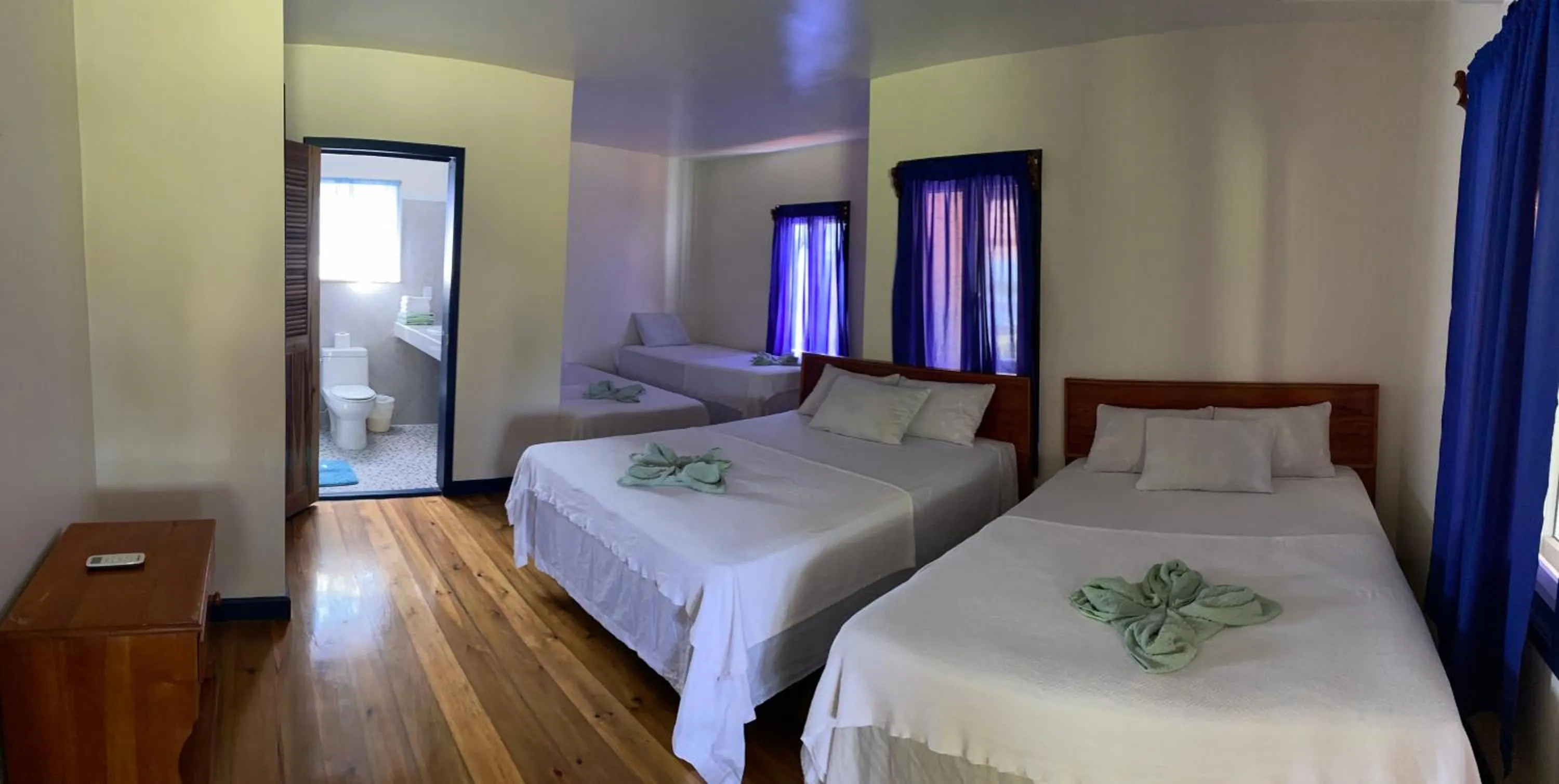 Bed in Coral View Beach Resort