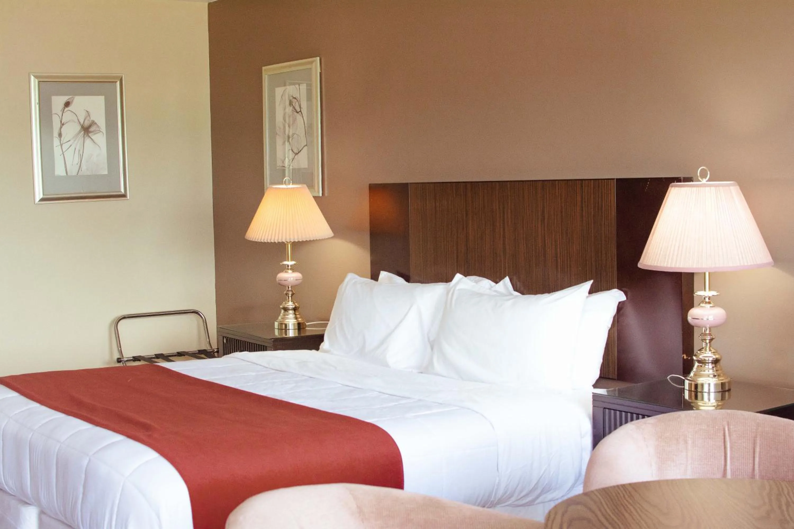 Bed in Travels Inn Victoria County