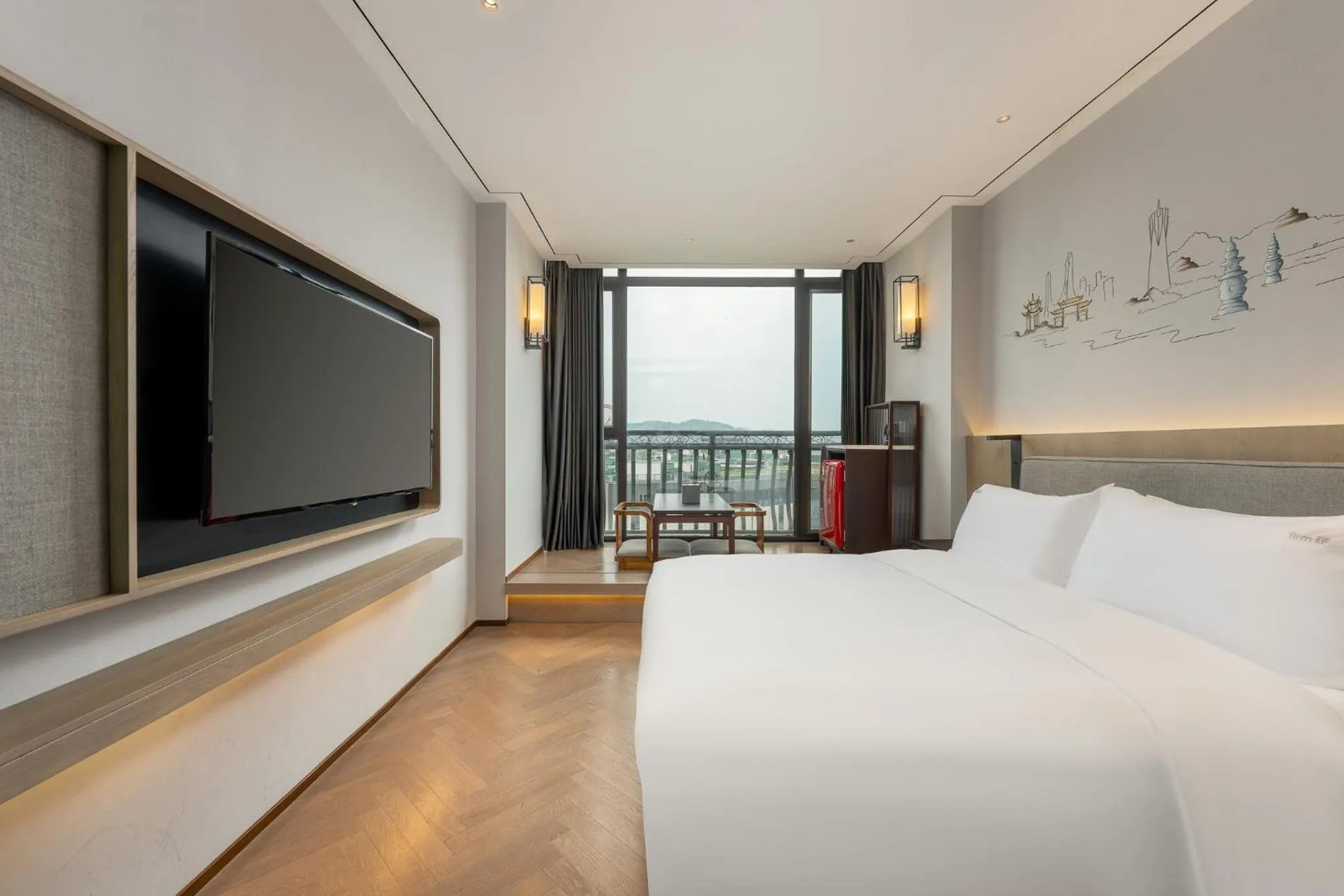 Photo of the whole room, Bed in Holiday Inn Hangzhou West Lake by IHG