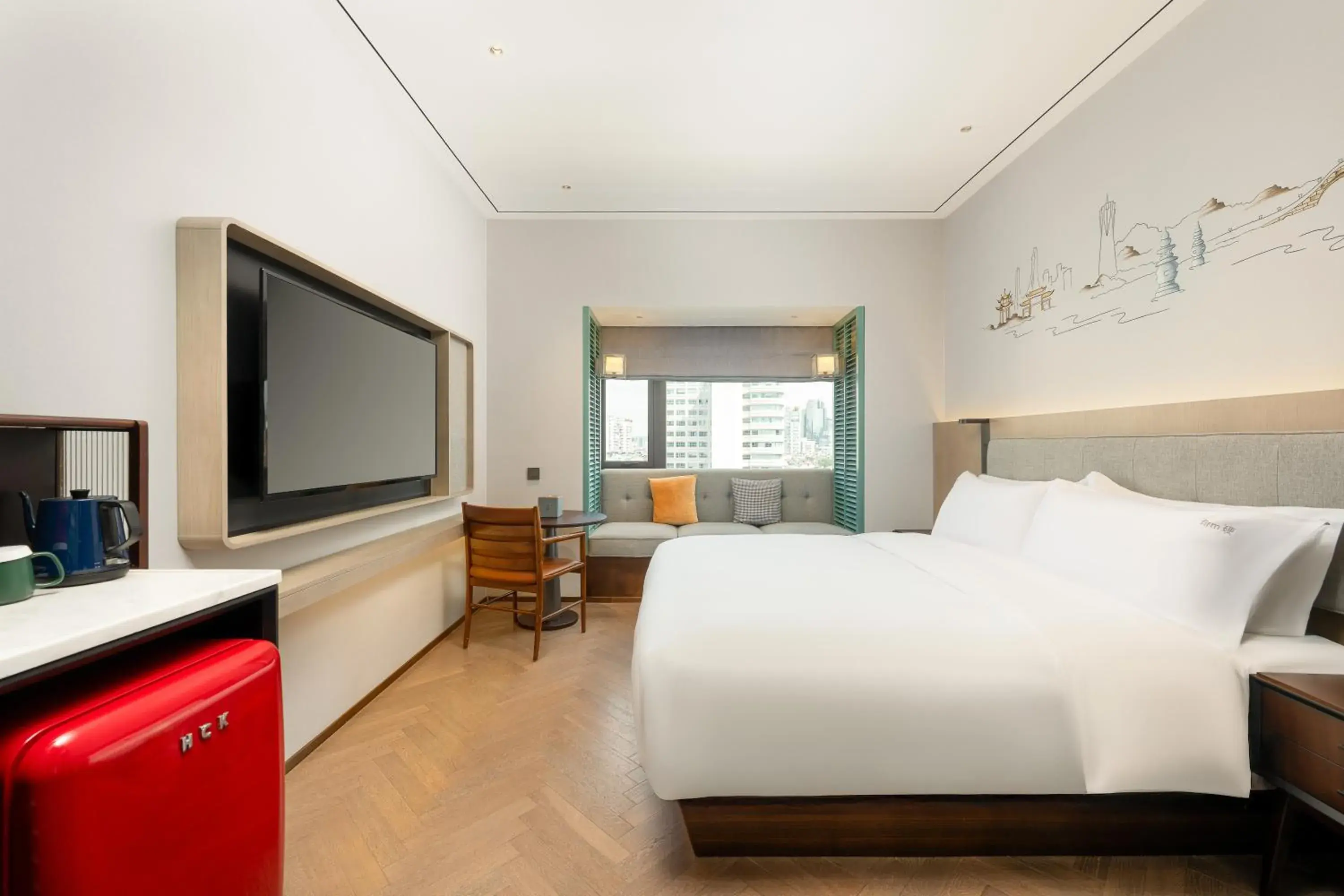 Bedroom, Bed in Holiday Inn Hangzhou West Lake by IHG Bedroom, Bed in Holiday Inn Hangzhou West Lake by IHG