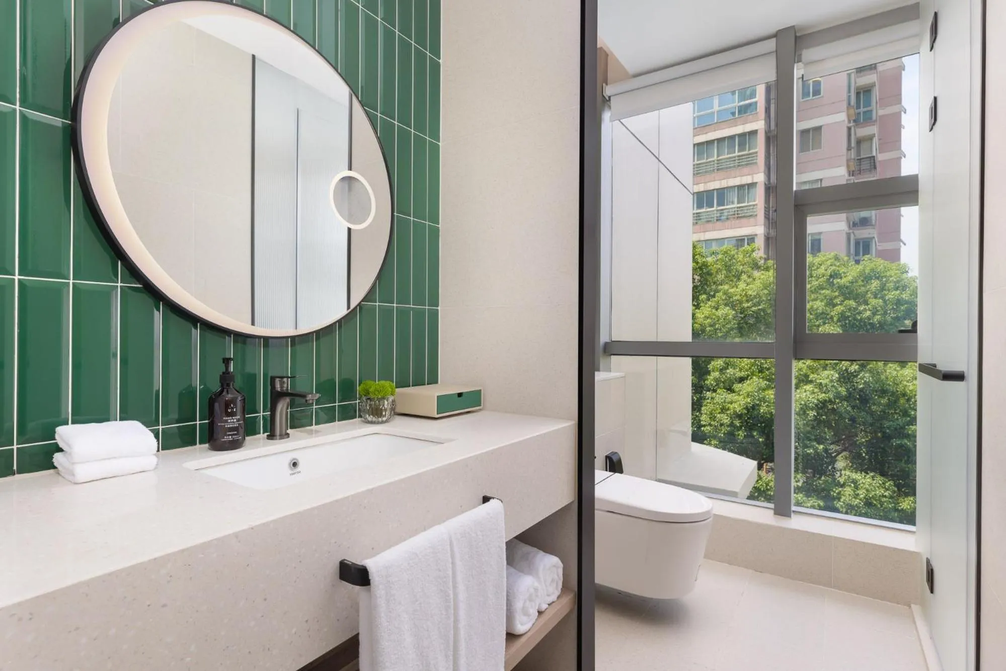 Bathroom in EVEN Hotel Hangzhou West Lake by IHG