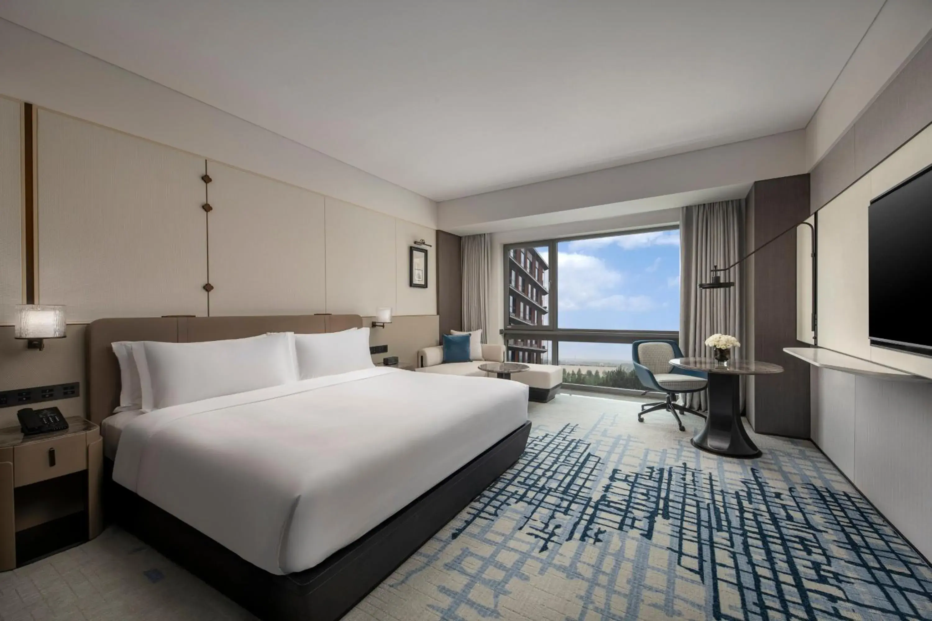 Standard King Room in Crowne Plaza Beijing Tongzhou Standard King Room in Crowne Plaza Beijing Tongzhou