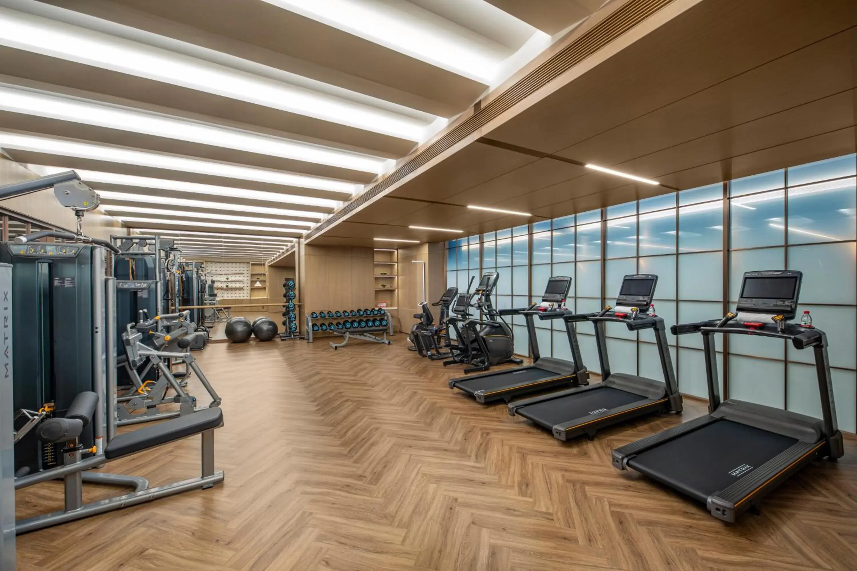 Fitness centre/facilities in Crowne Plaza Beijing Tongzhou Fitness centre/facilities in Crowne Plaza Beijing Tongzhou