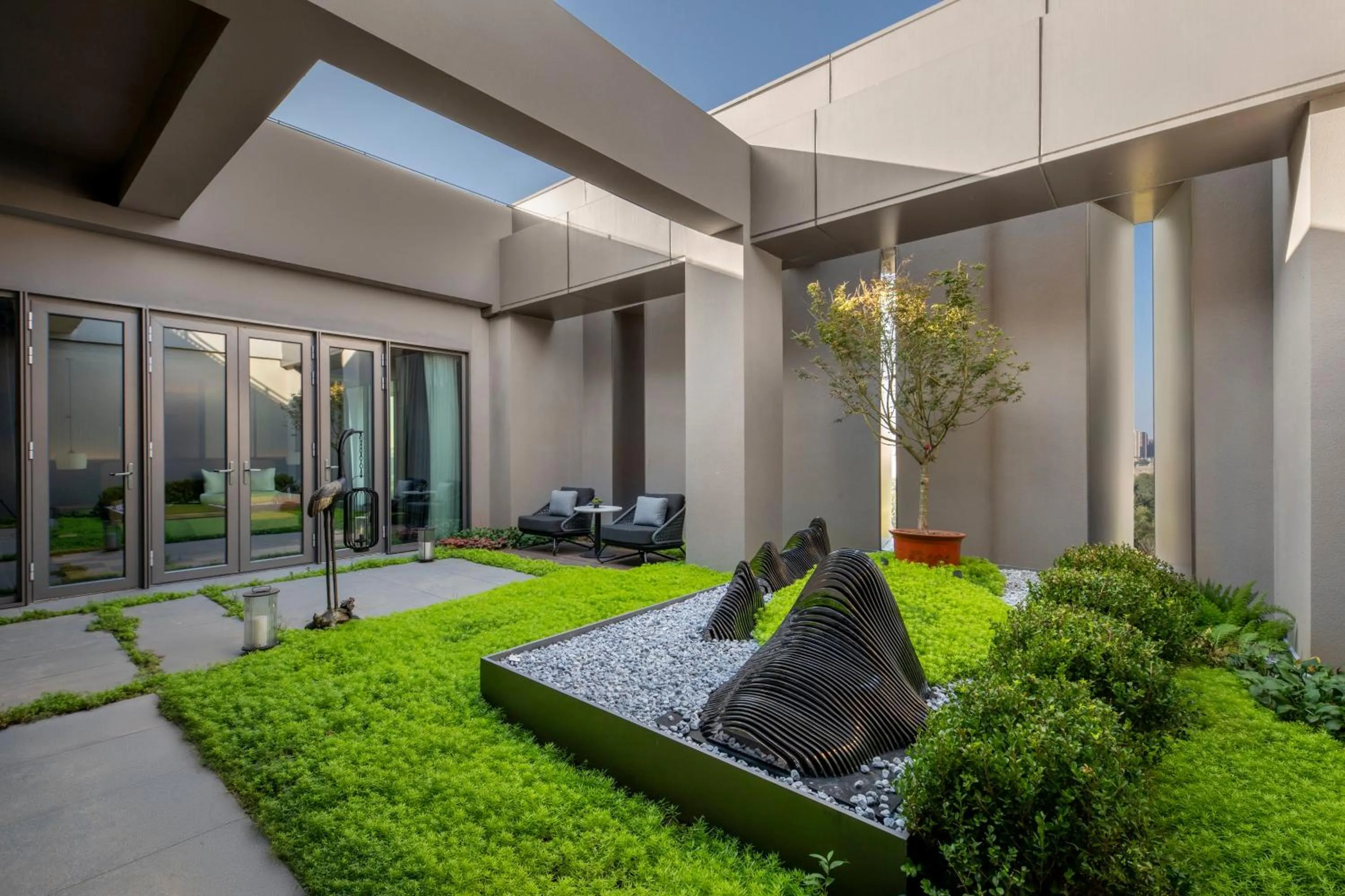 Photo of the whole room in Crowne Plaza Beijing Tongzhou