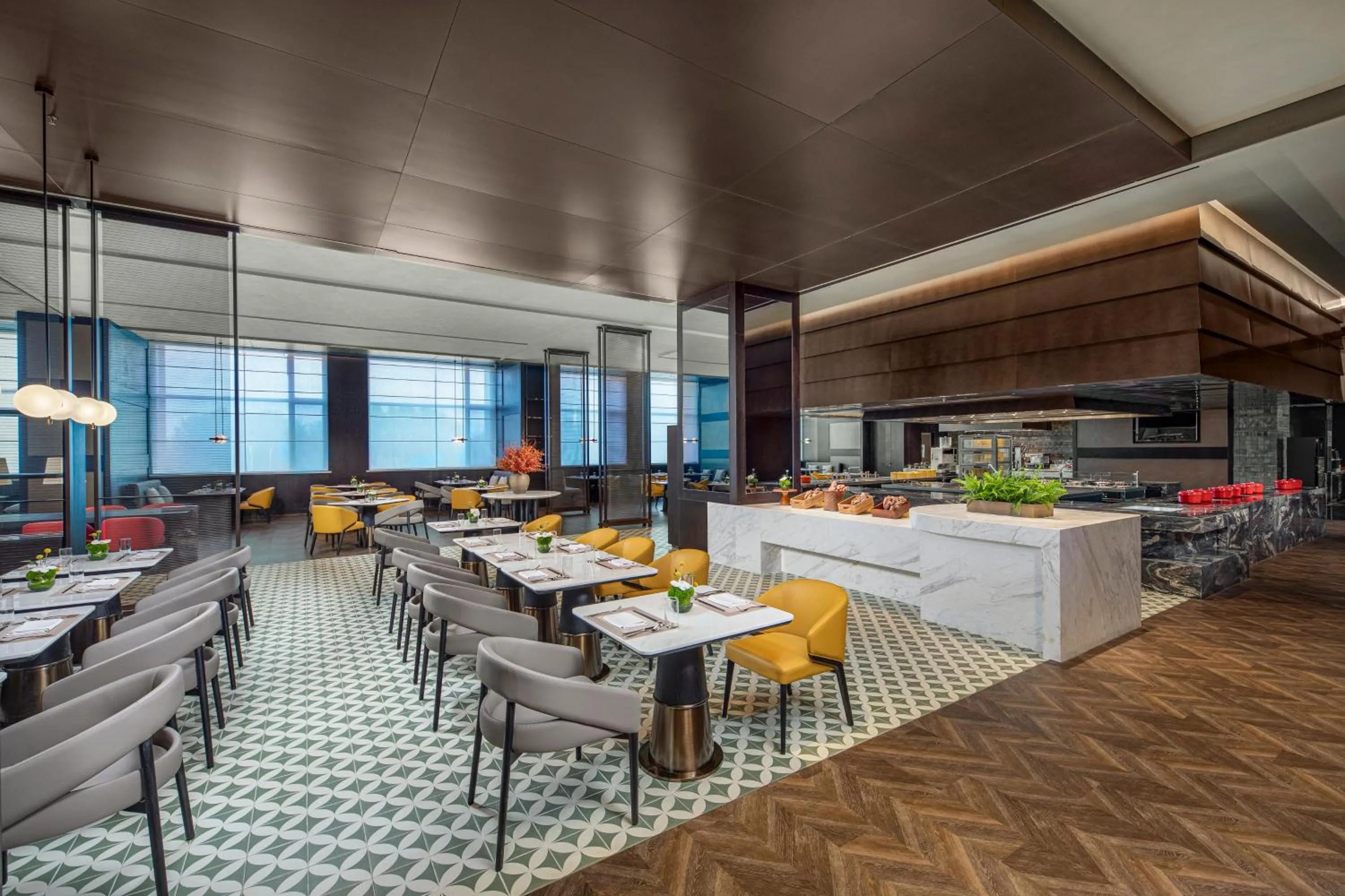 Restaurant/places to eat in Crowne Plaza Beijing Tongzhou