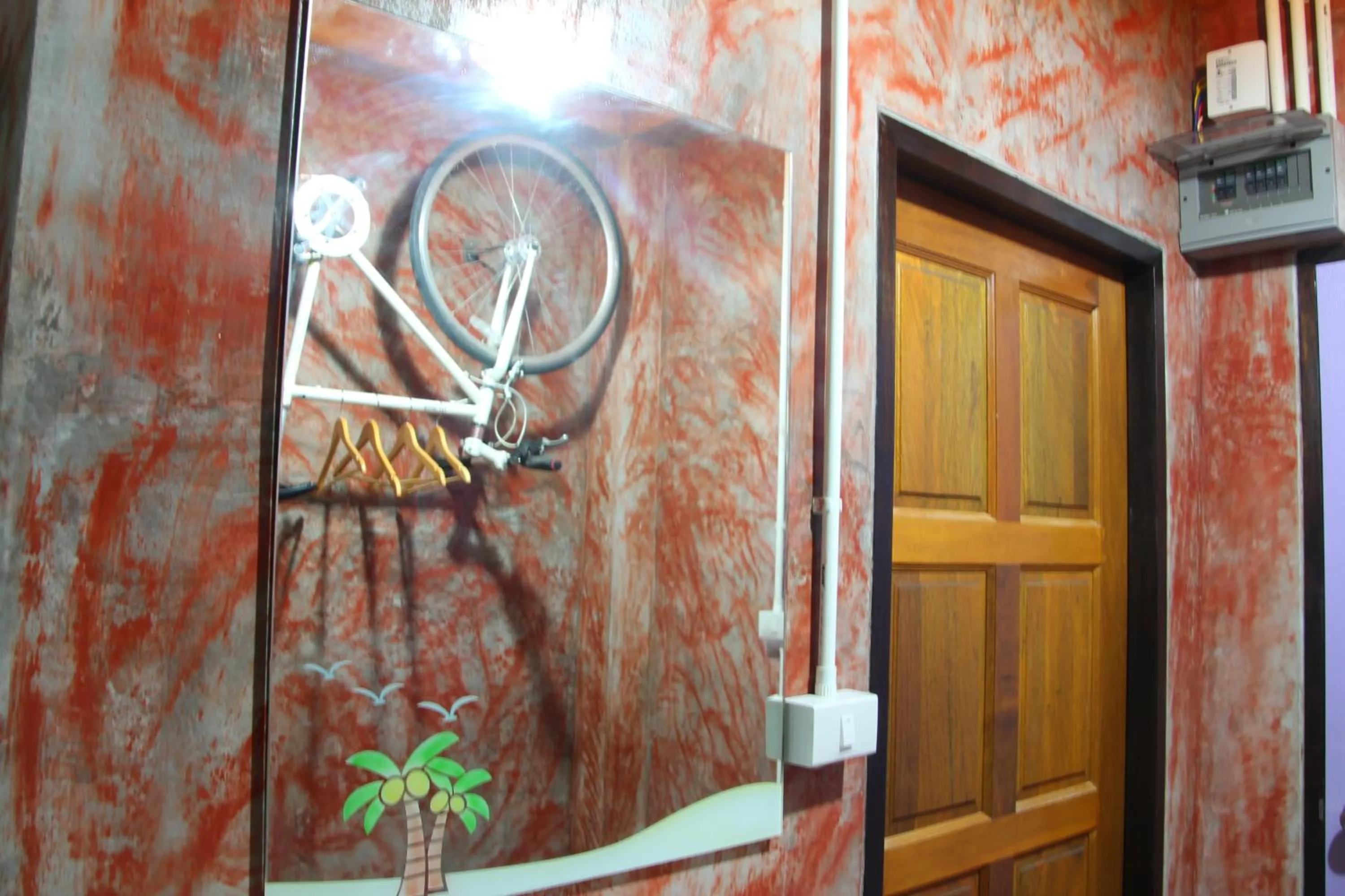 Decorative detail in Samui Poshtel