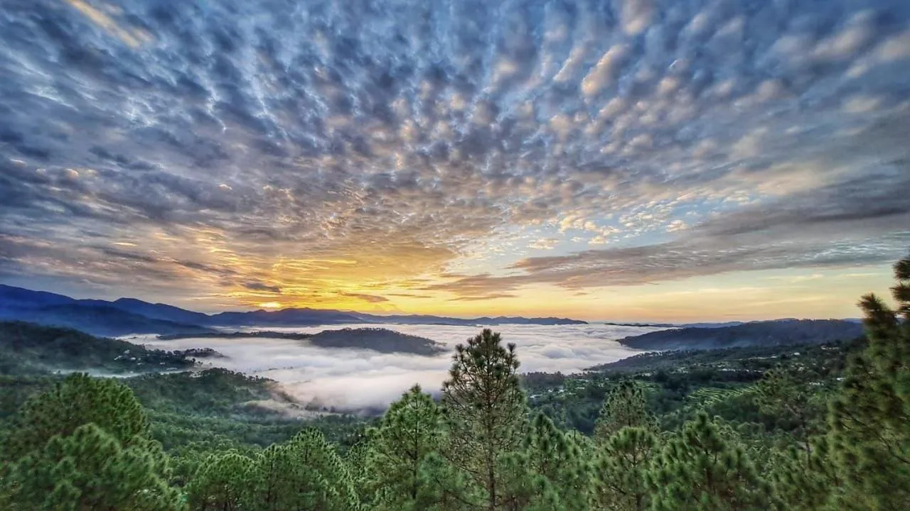 Natural landscape in Kasar Rainbow Yoga Retreat