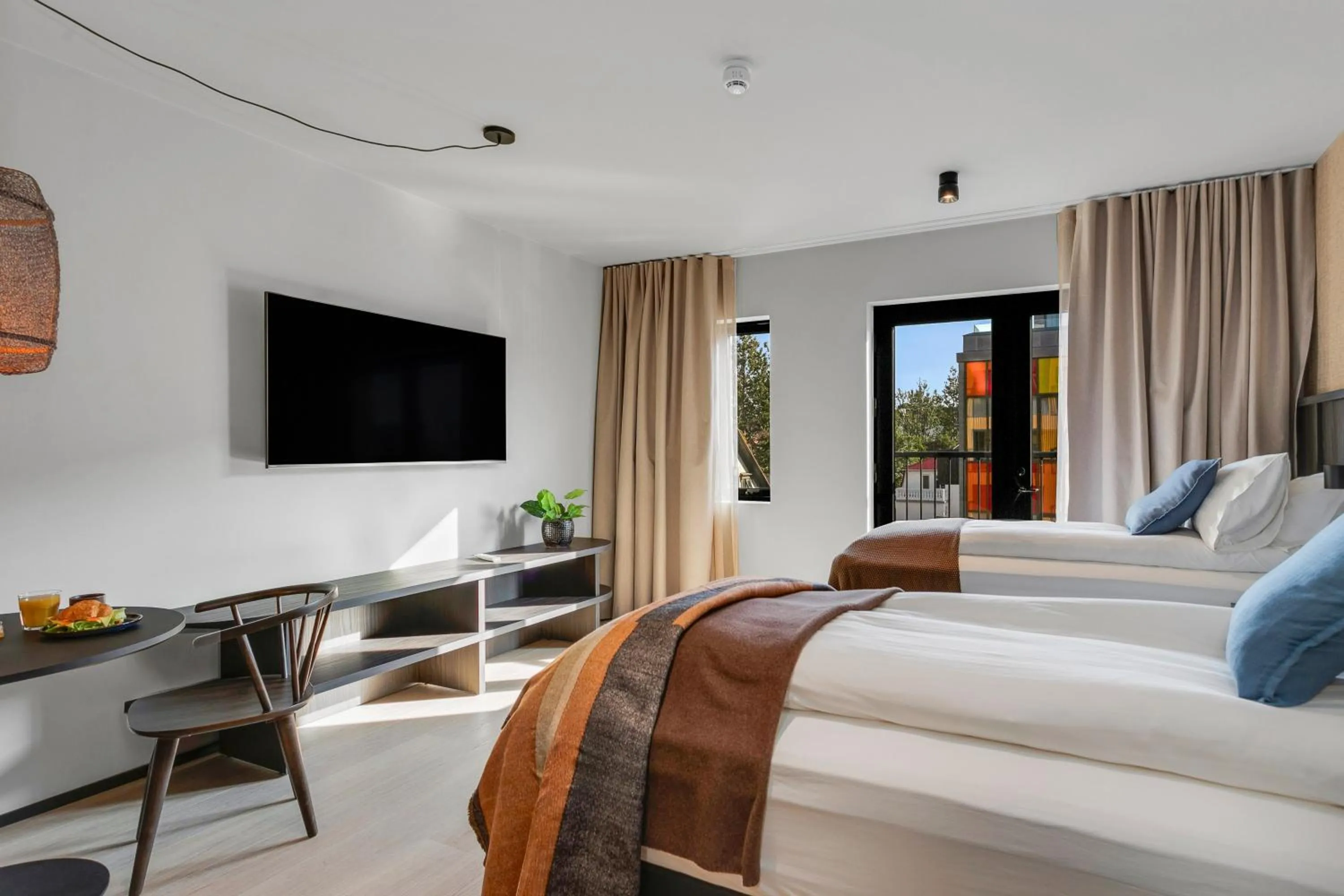 Bed in Strand Hotel Apartments