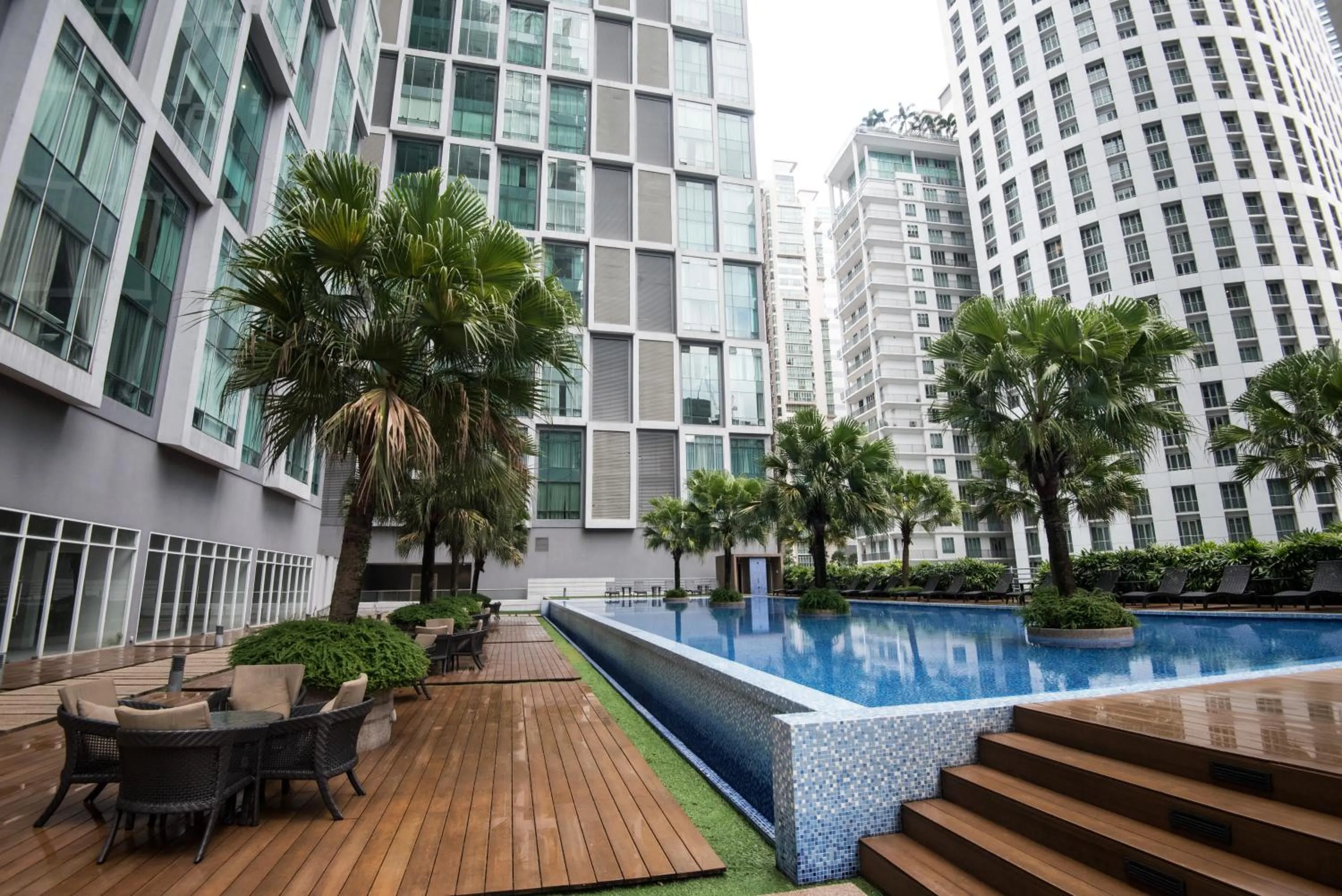 Swimming pool in Soho Suites @ KLCC by Luxury Suites Asia