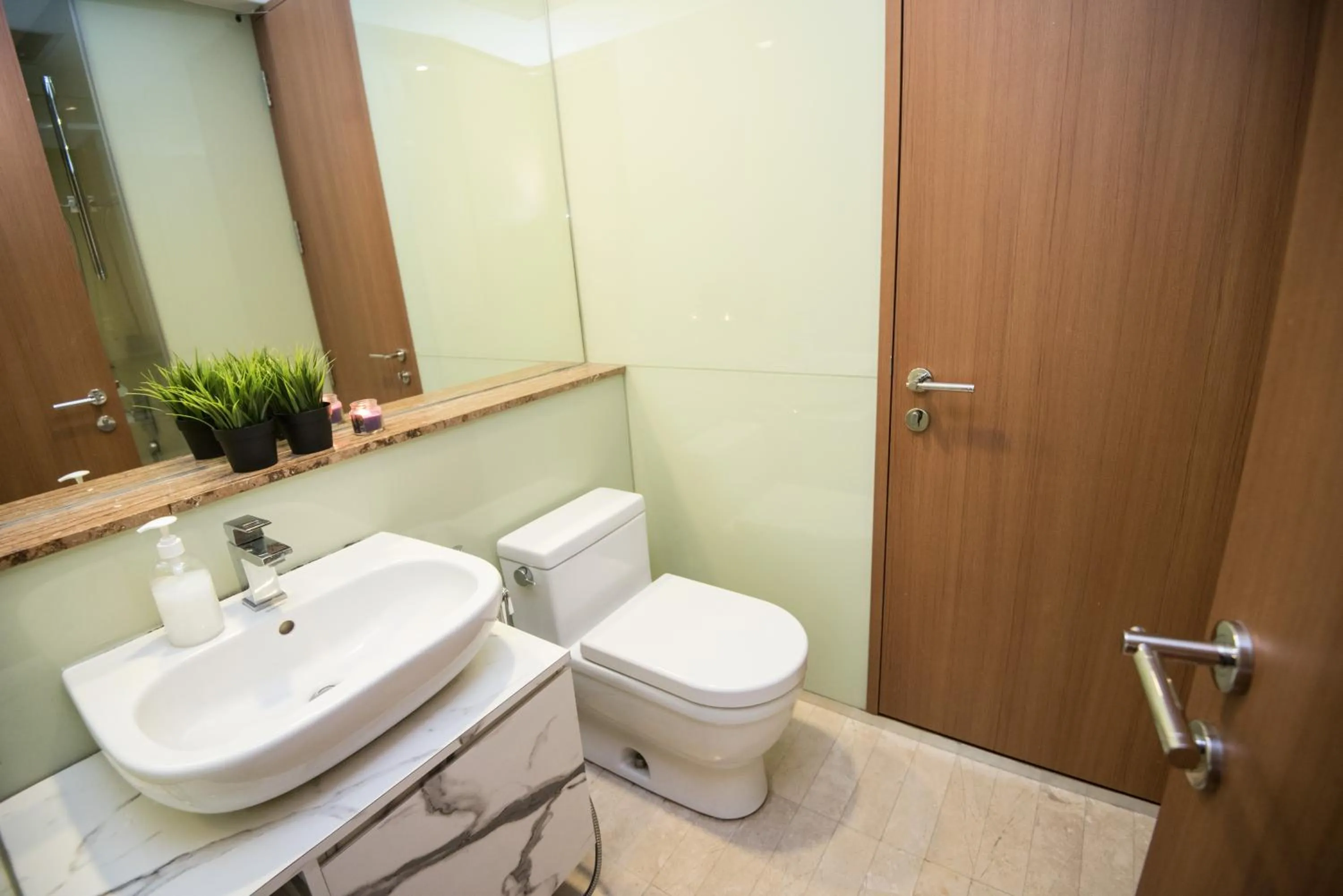 Bathroom in Soho Suites @ KLCC by Luxury Suites Asia