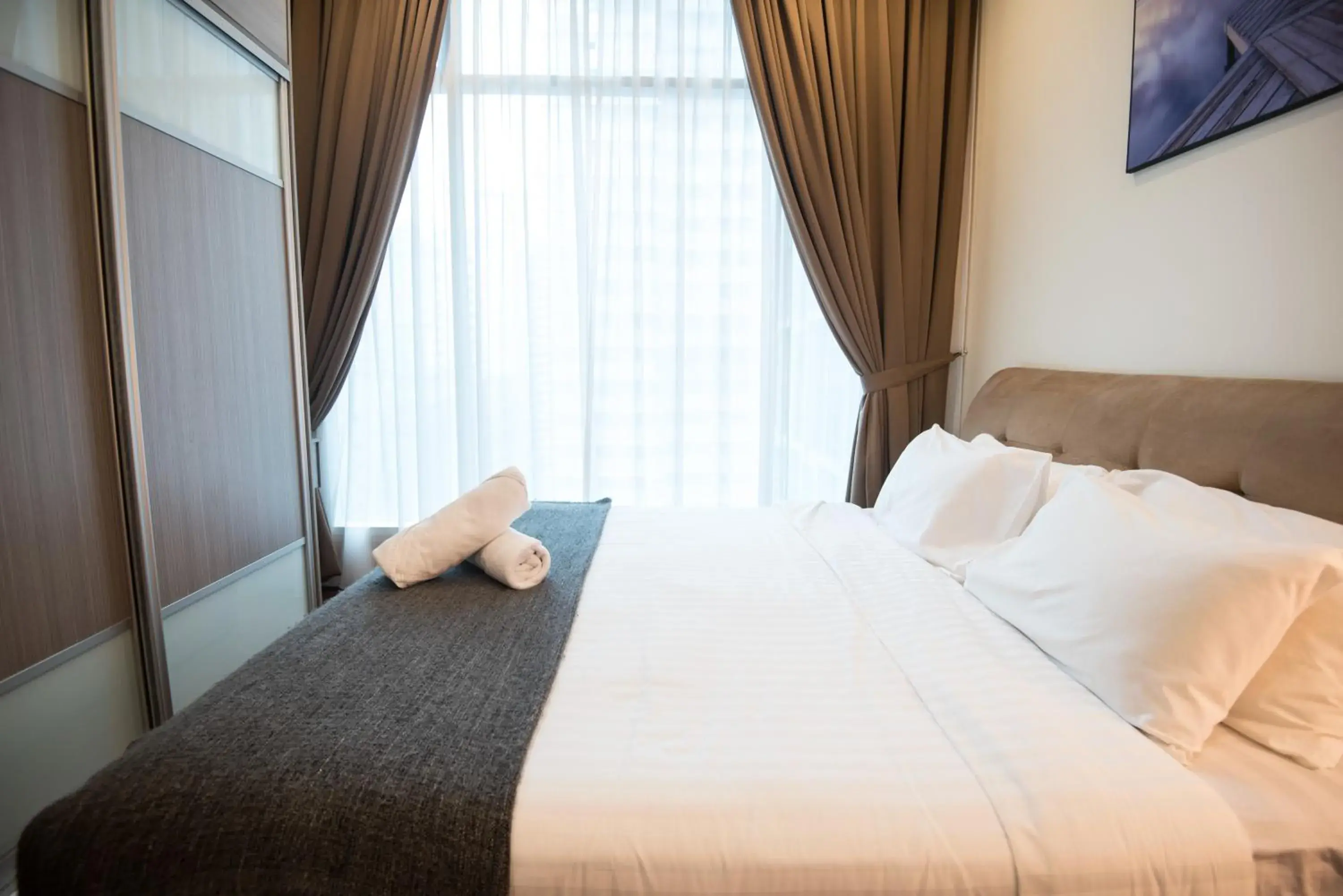 Bedroom, Bed in Soho Suites @ KLCC by Luxury Suites Asia Bedroom, Bed in Soho Suites @ KLCC by Luxury Suites Asia