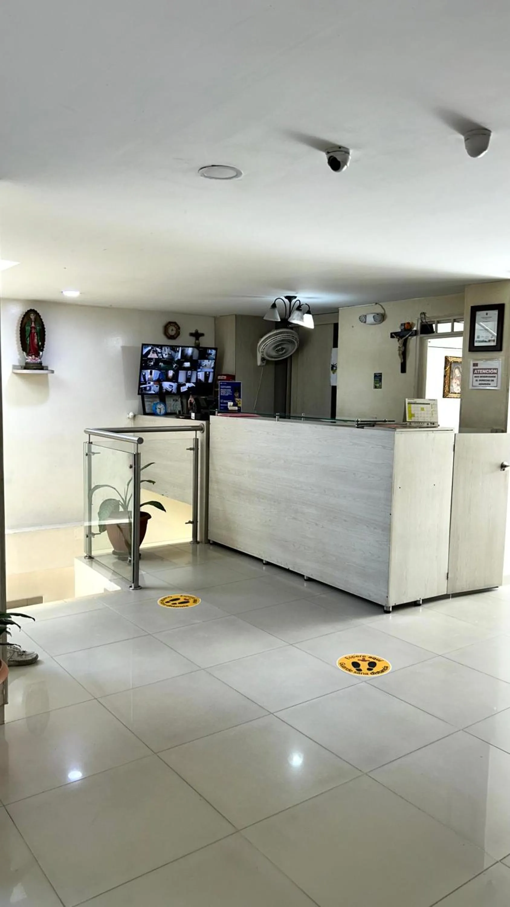 Lobby or reception in Hotel Imperio