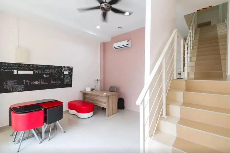 Lobby or reception in Penang Hill Lodge