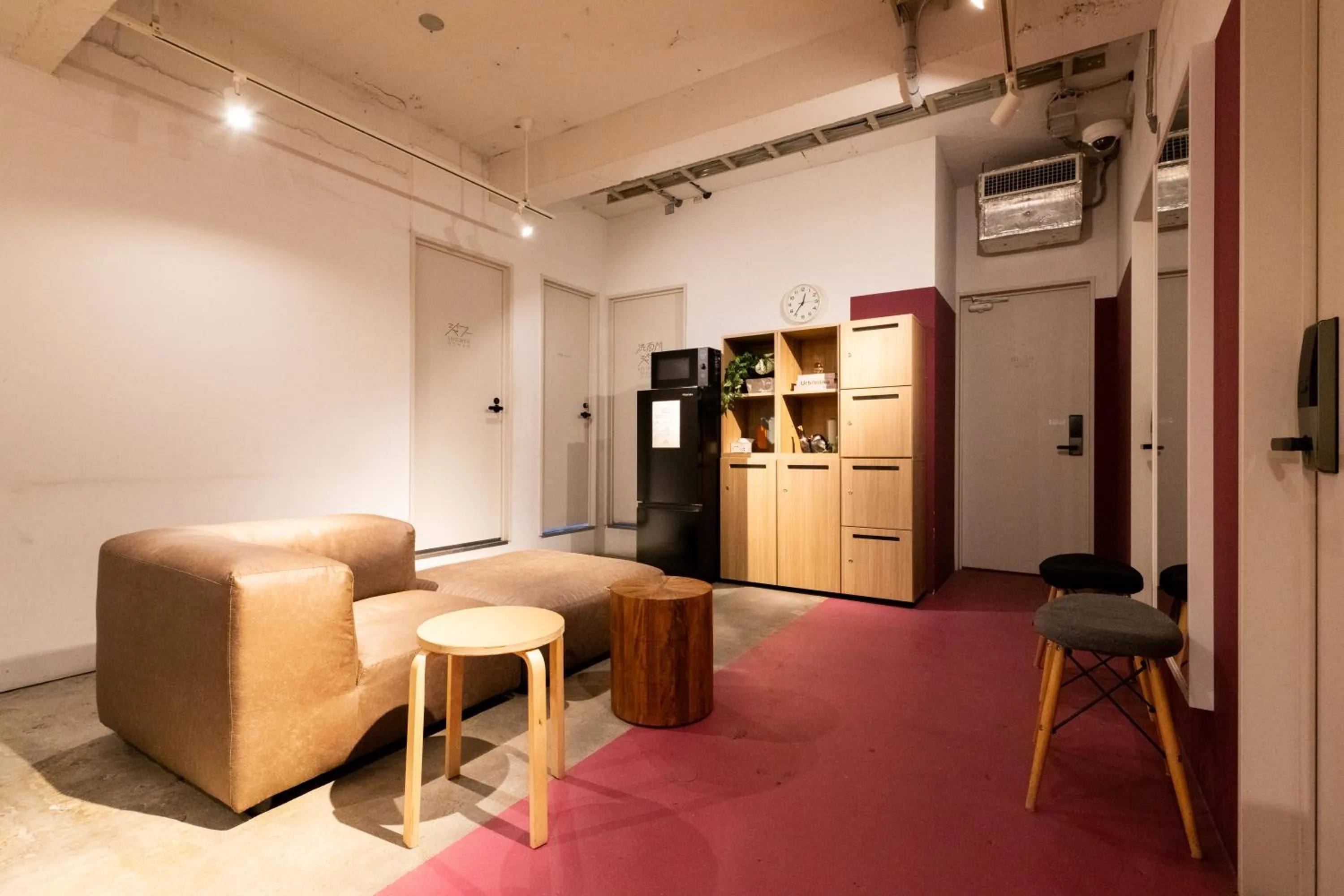Communal lounge/ TV room in Imano Tokyo Hostel