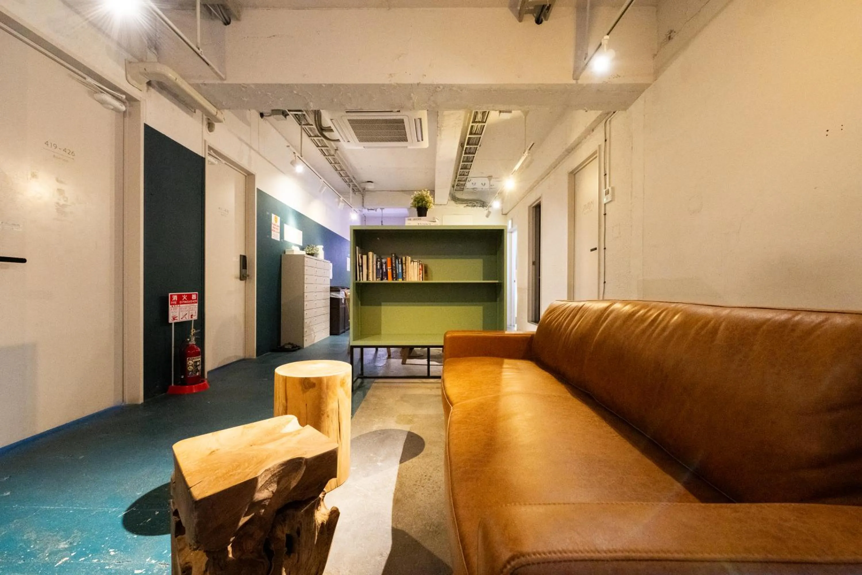 Communal lounge/ TV room in Imano Tokyo Hostel