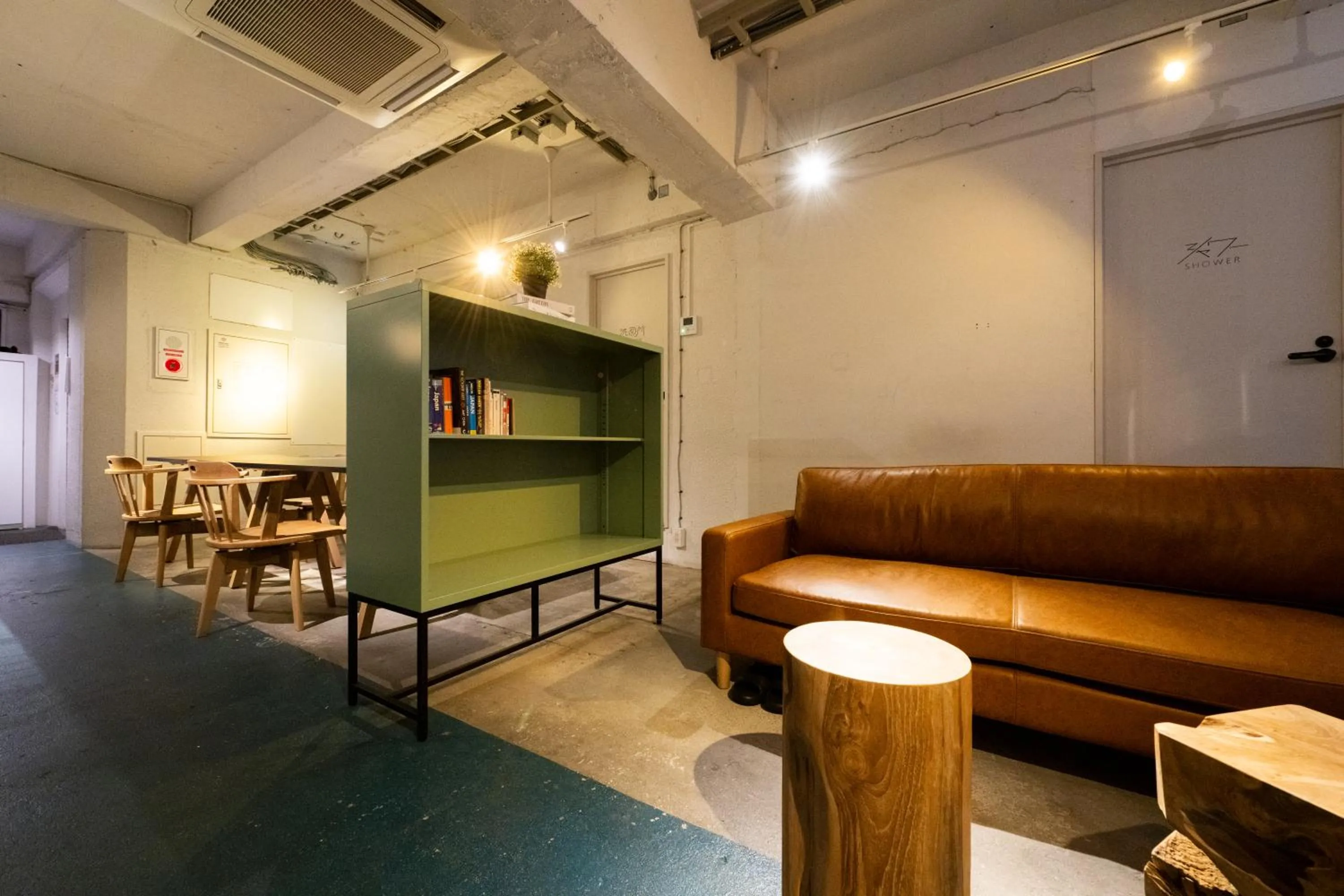 Communal lounge/ TV room in Imano Tokyo Hostel