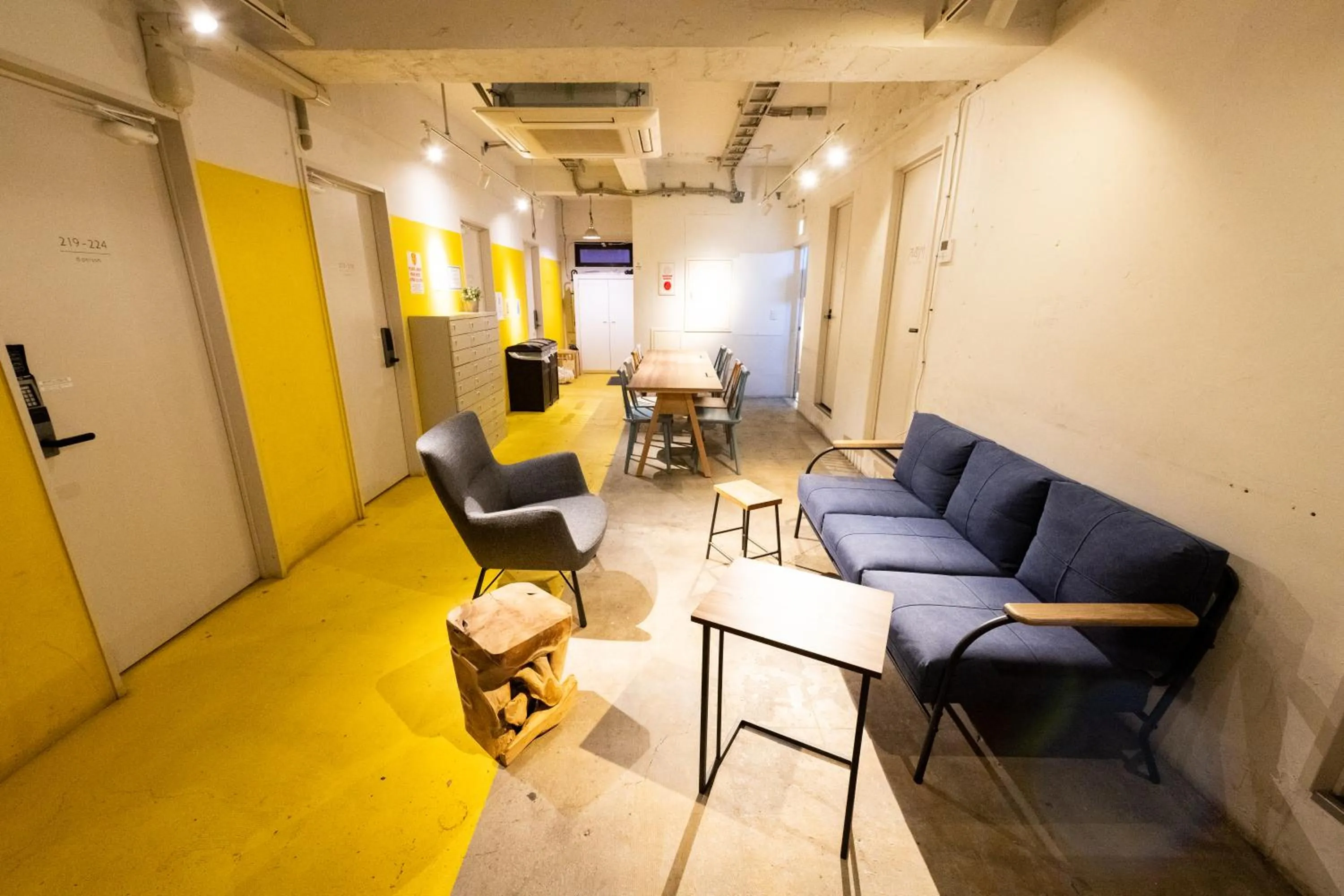 Communal lounge/ TV room in Imano Tokyo Hostel