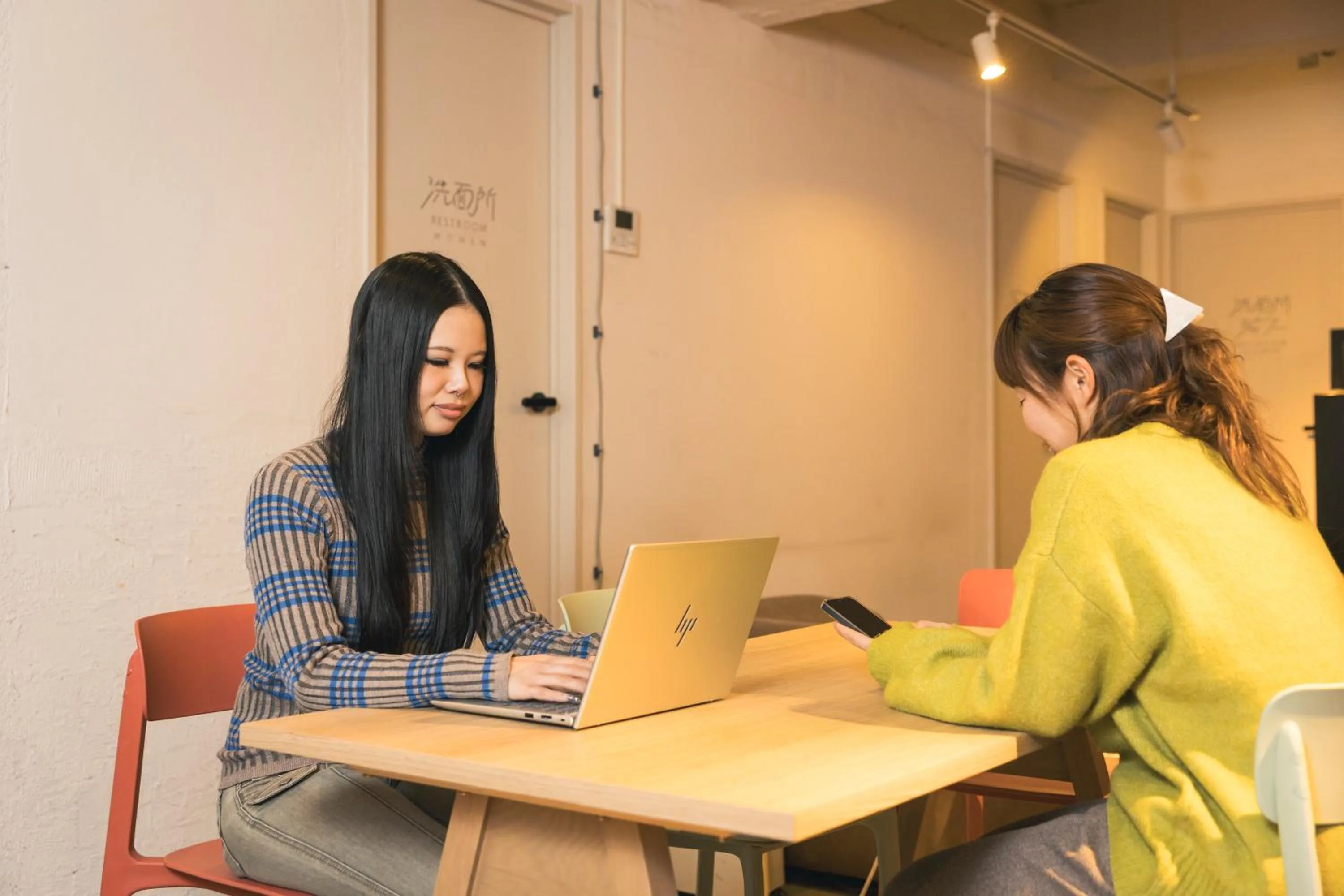 Communal lounge/ TV room in Imano Tokyo Hostel