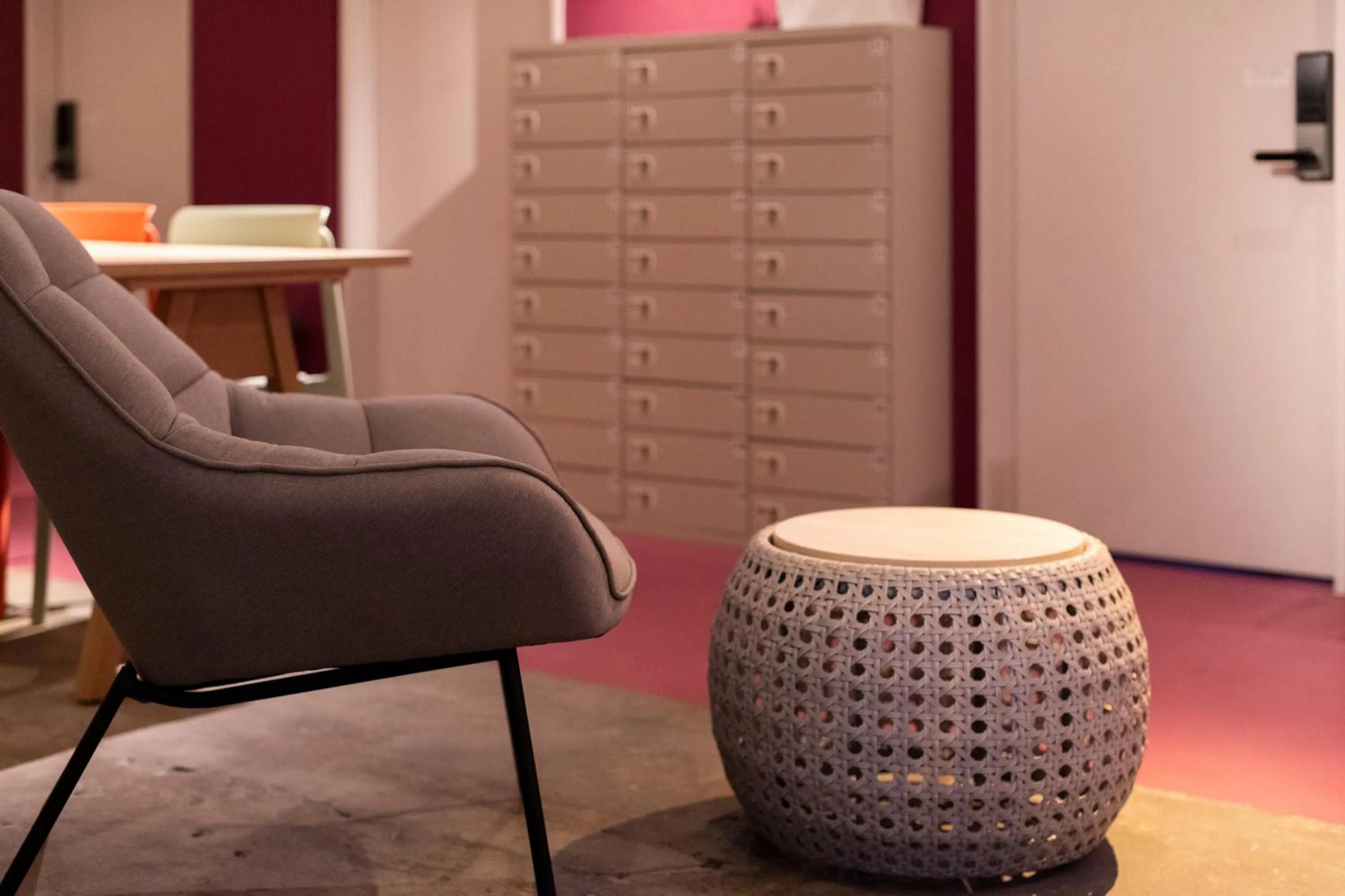 Communal lounge/ TV room in Imano Tokyo Hostel