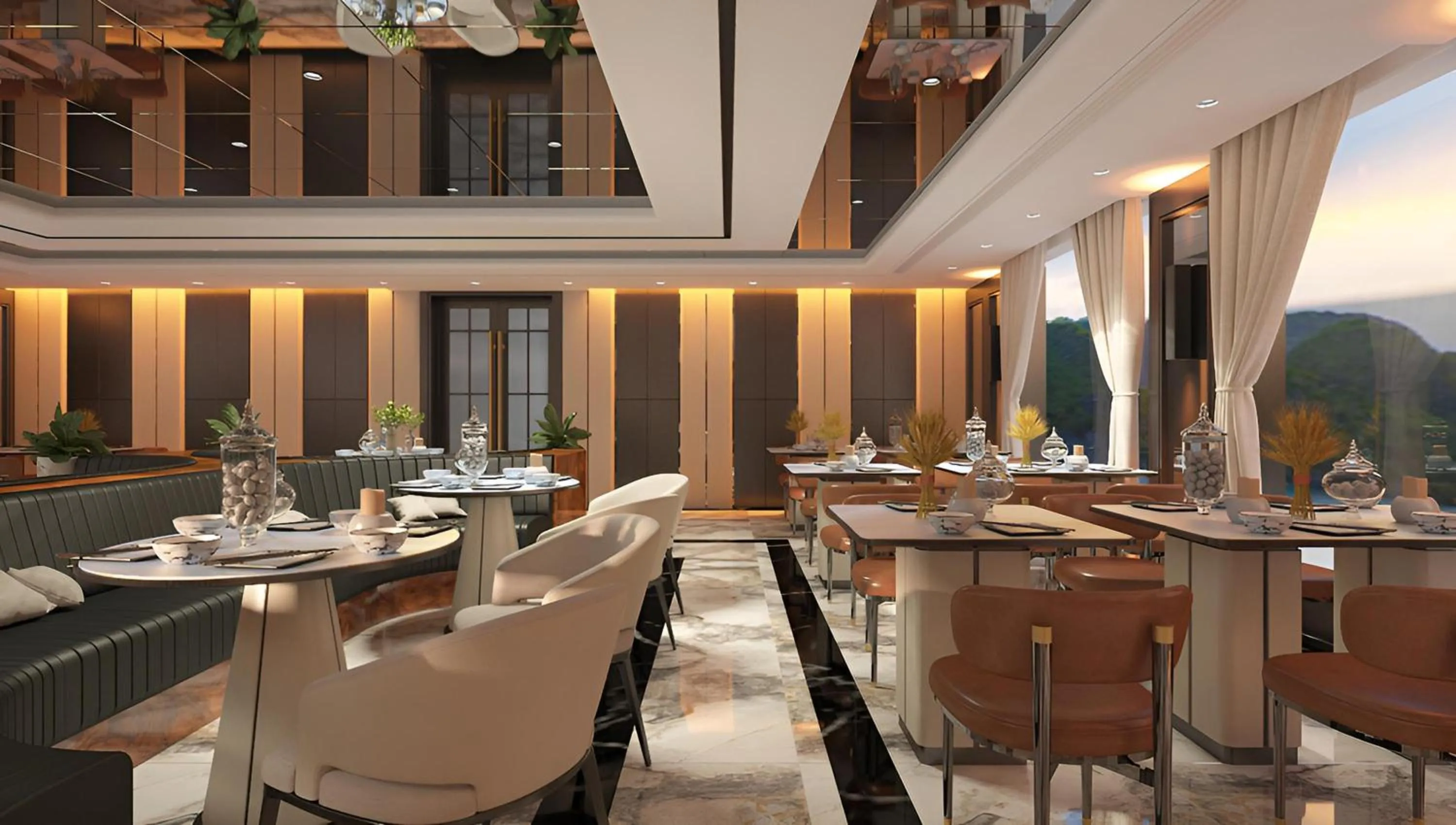 Restaurant/places to eat in Celina of The Seas Cruise - 6 Star Wonder