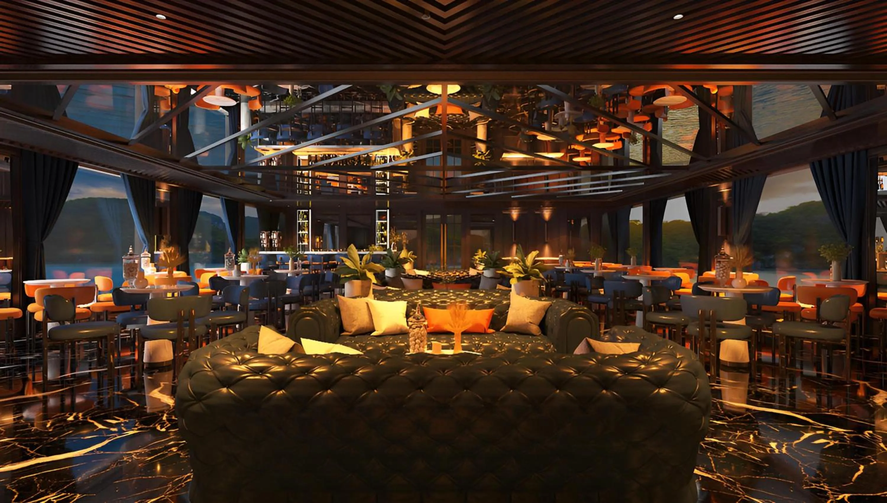 Restaurant/places to eat in Celina of The Seas Cruise - 6 Star Wonder