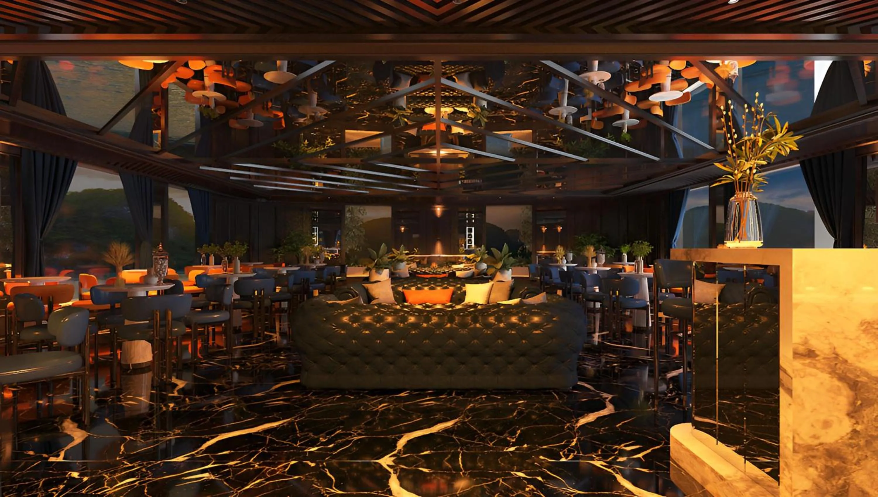 Restaurant/places to eat in Celina of The Seas Cruise - 6 Star Wonder