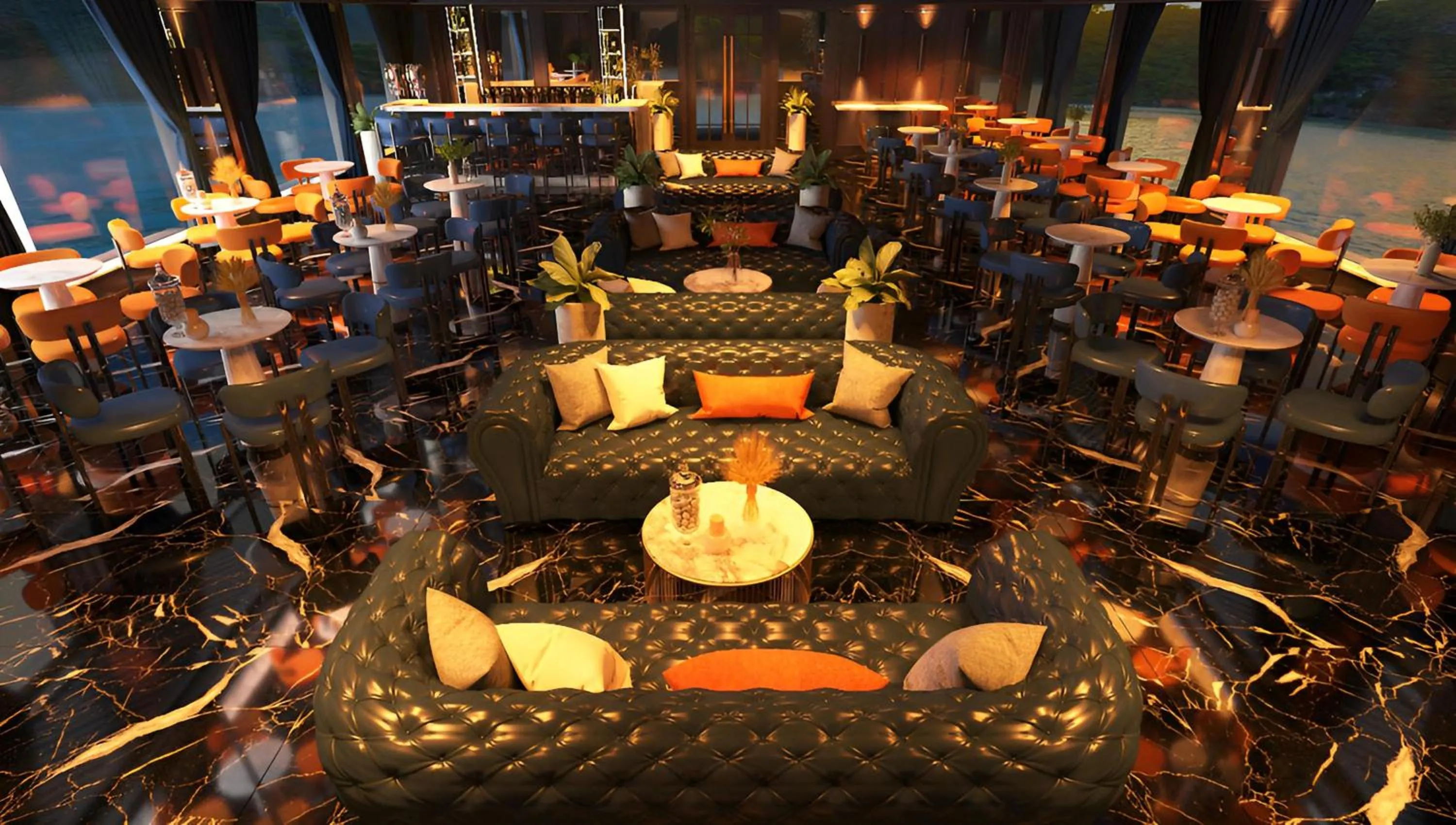 Restaurant/places to eat in Celina of The Seas Cruise - 6 Star Wonder