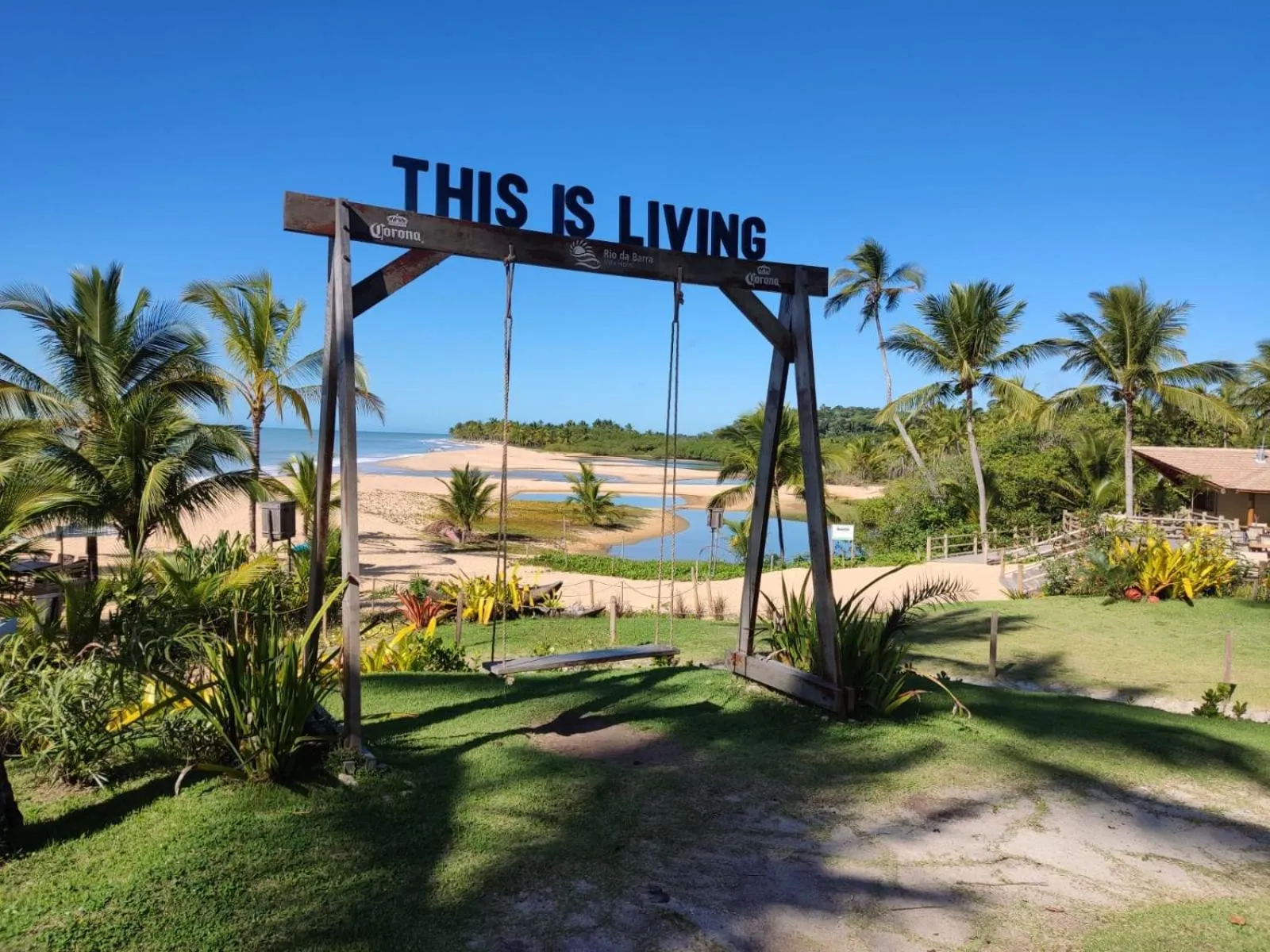 Garden in Rio Da Barra Villa Hotel