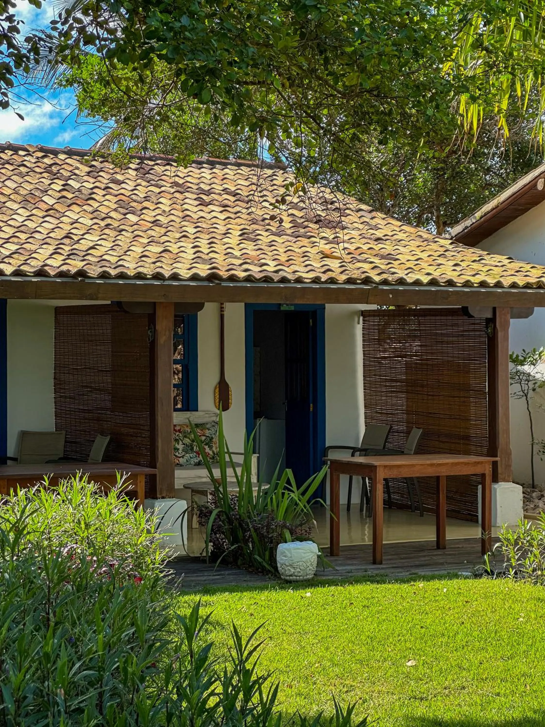 Patio in Rio Da Barra Villa Hotel