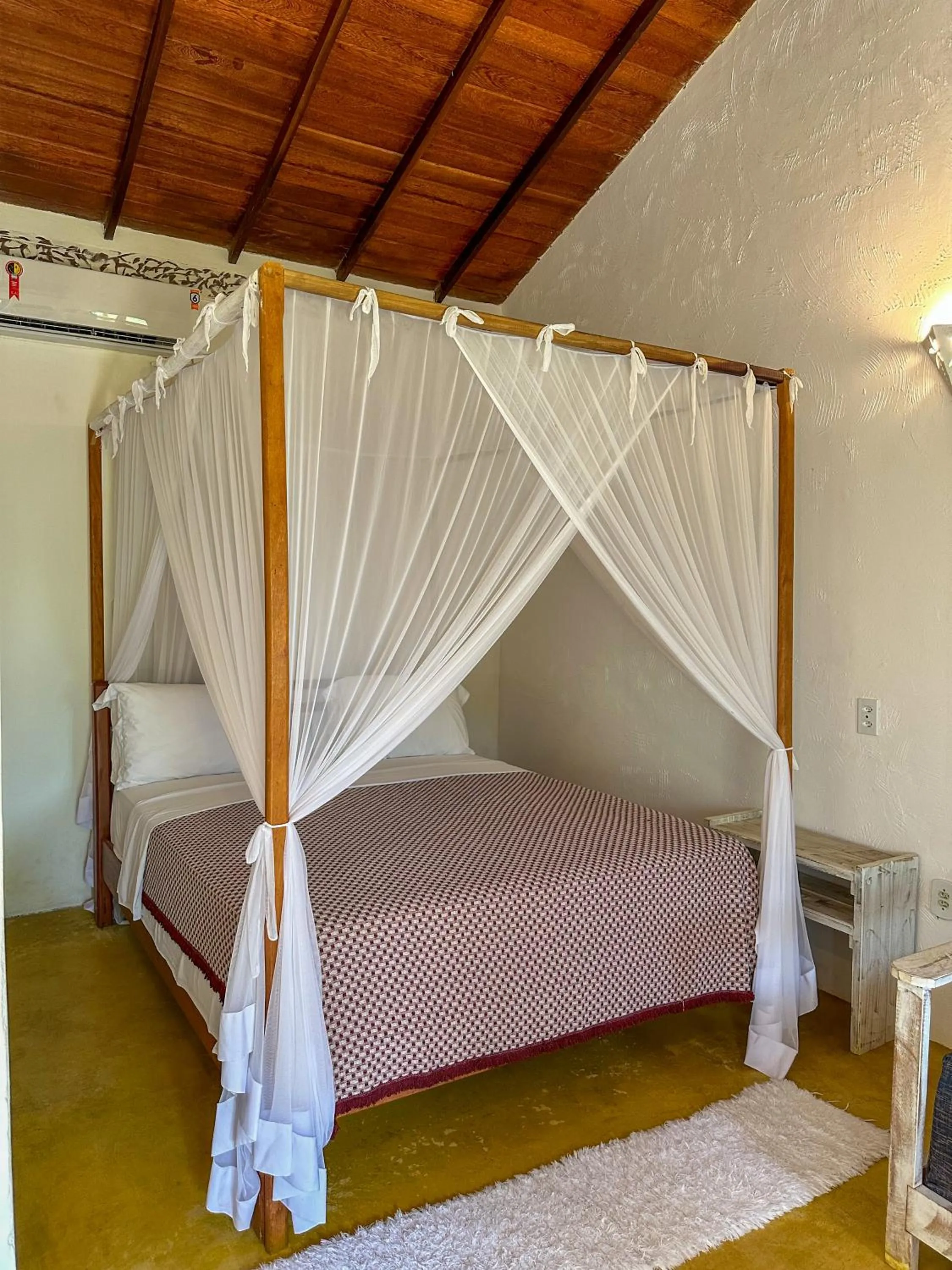 Bed in Rio Da Barra Villa Hotel