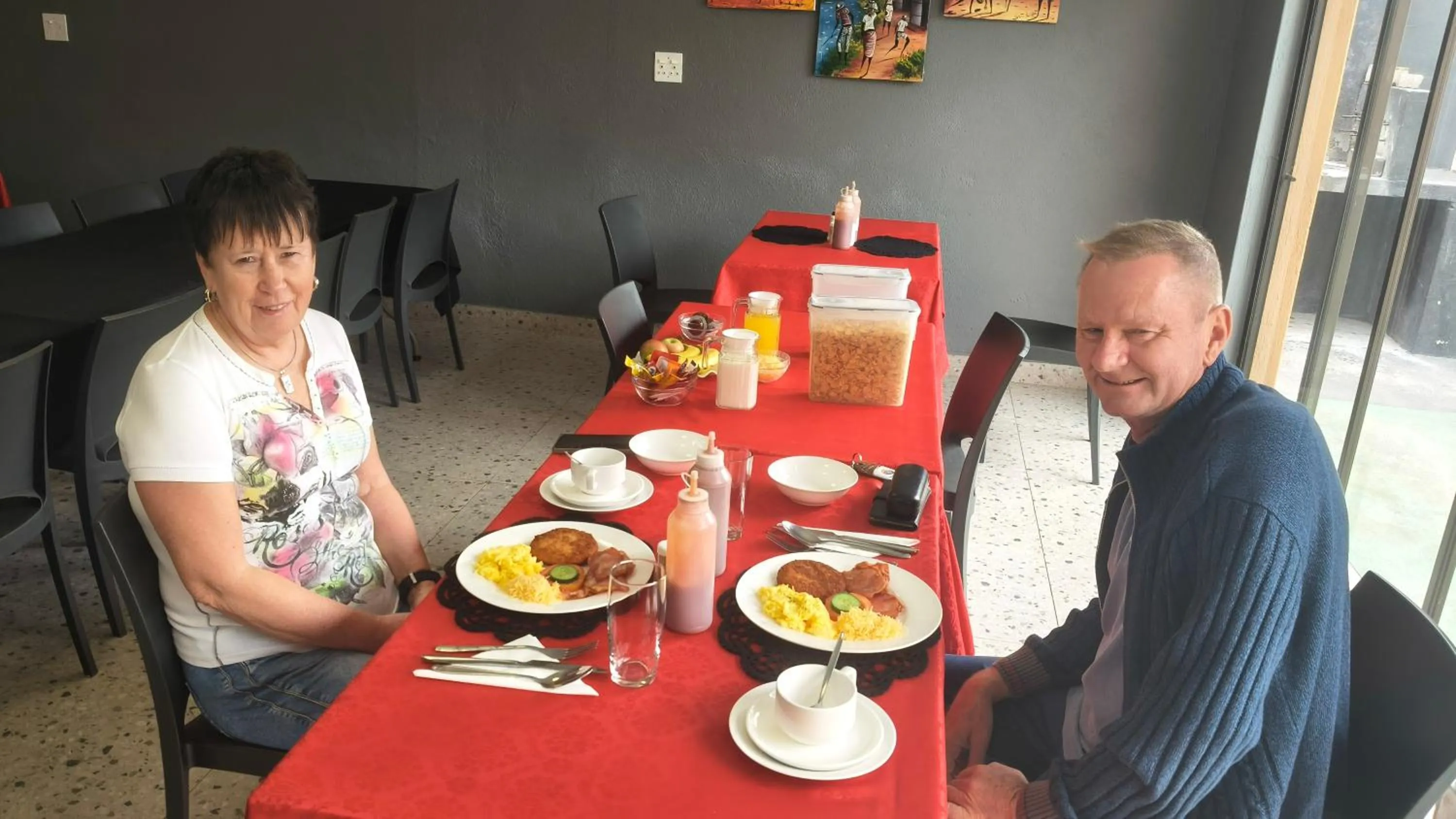 Breakfast in Blyde Lodge