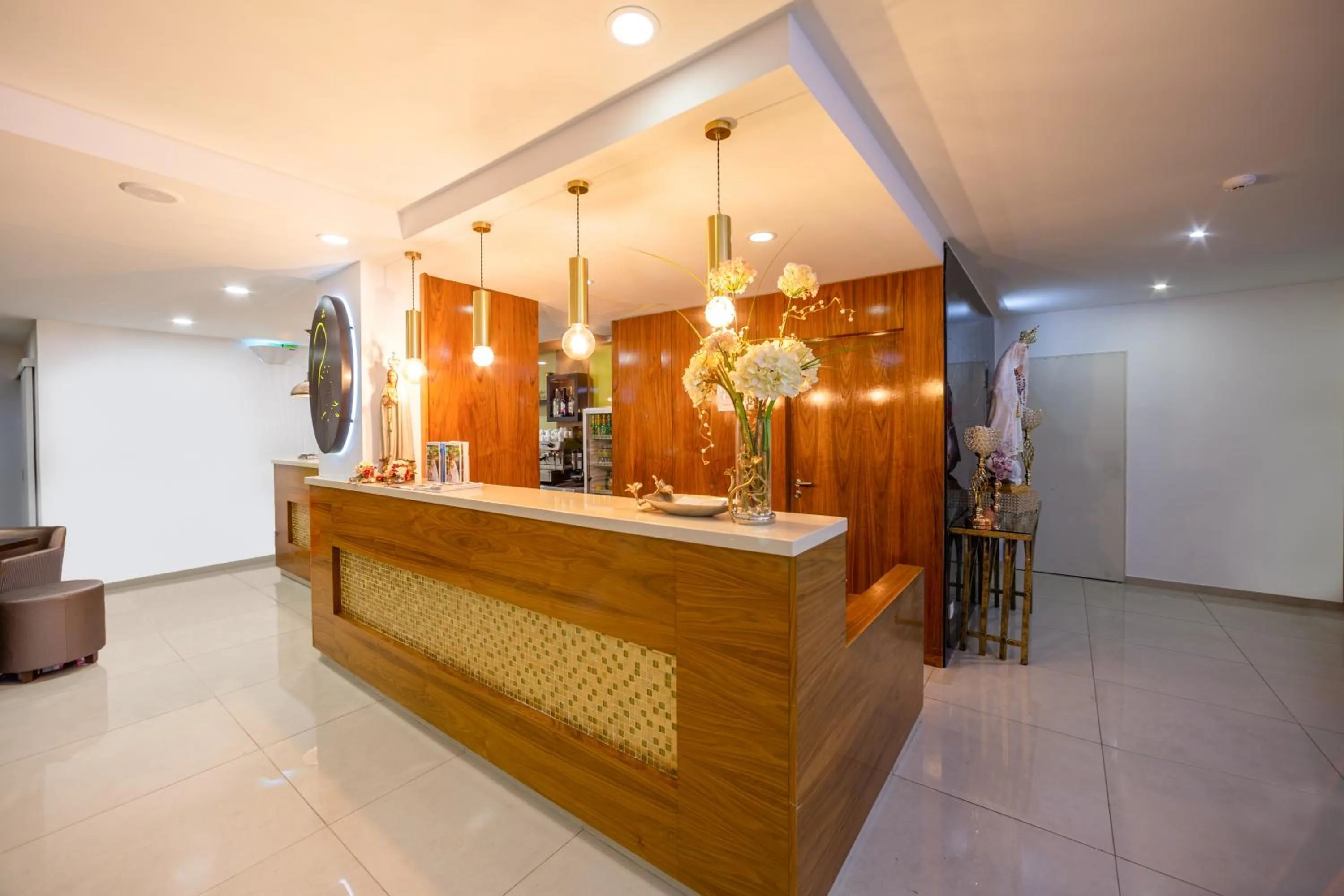 Lobby or reception in Hotel Nossa Senhora da Paz